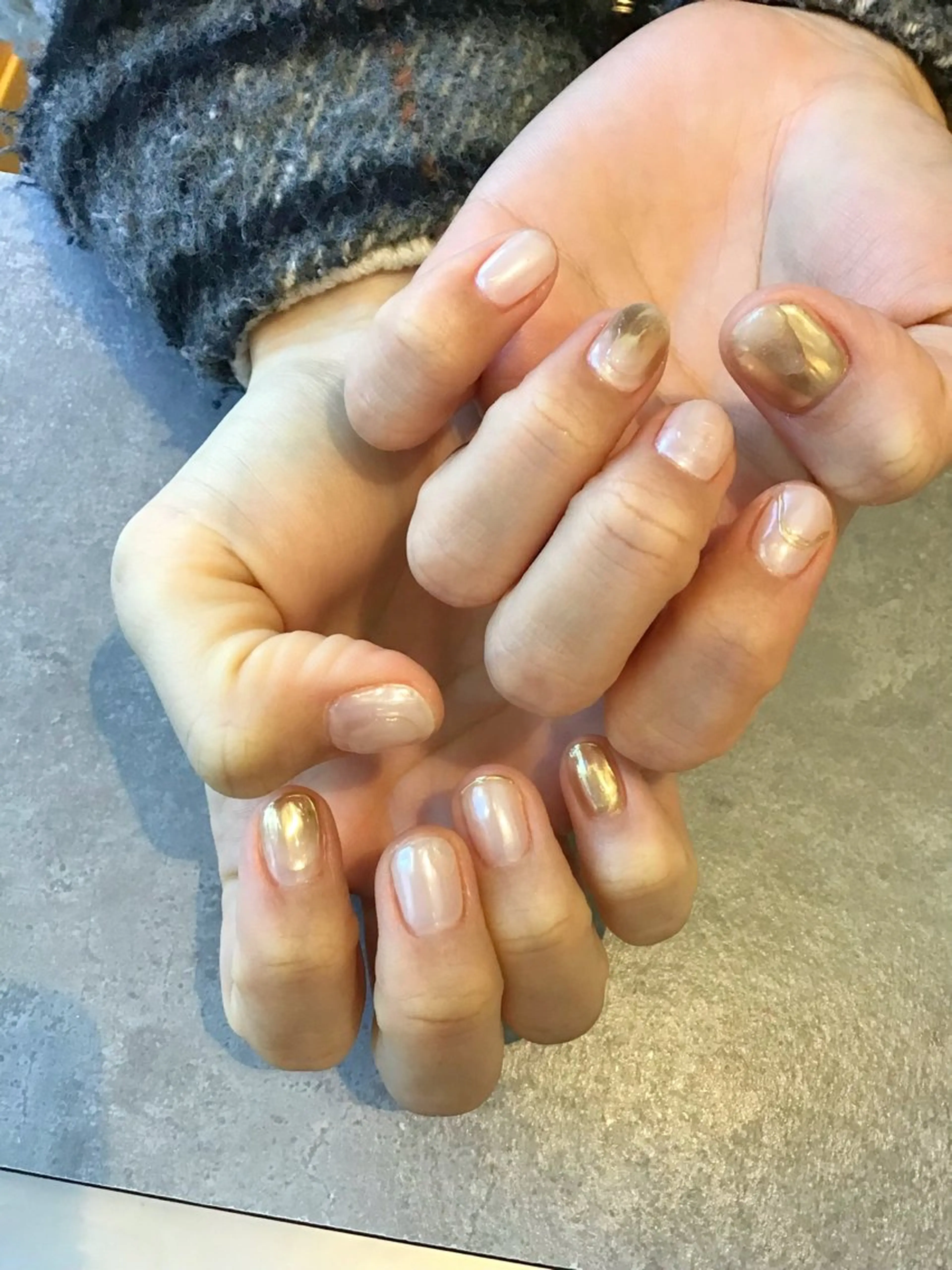 ネイル 持ち込み Nest 岩崎のネイルデザイン