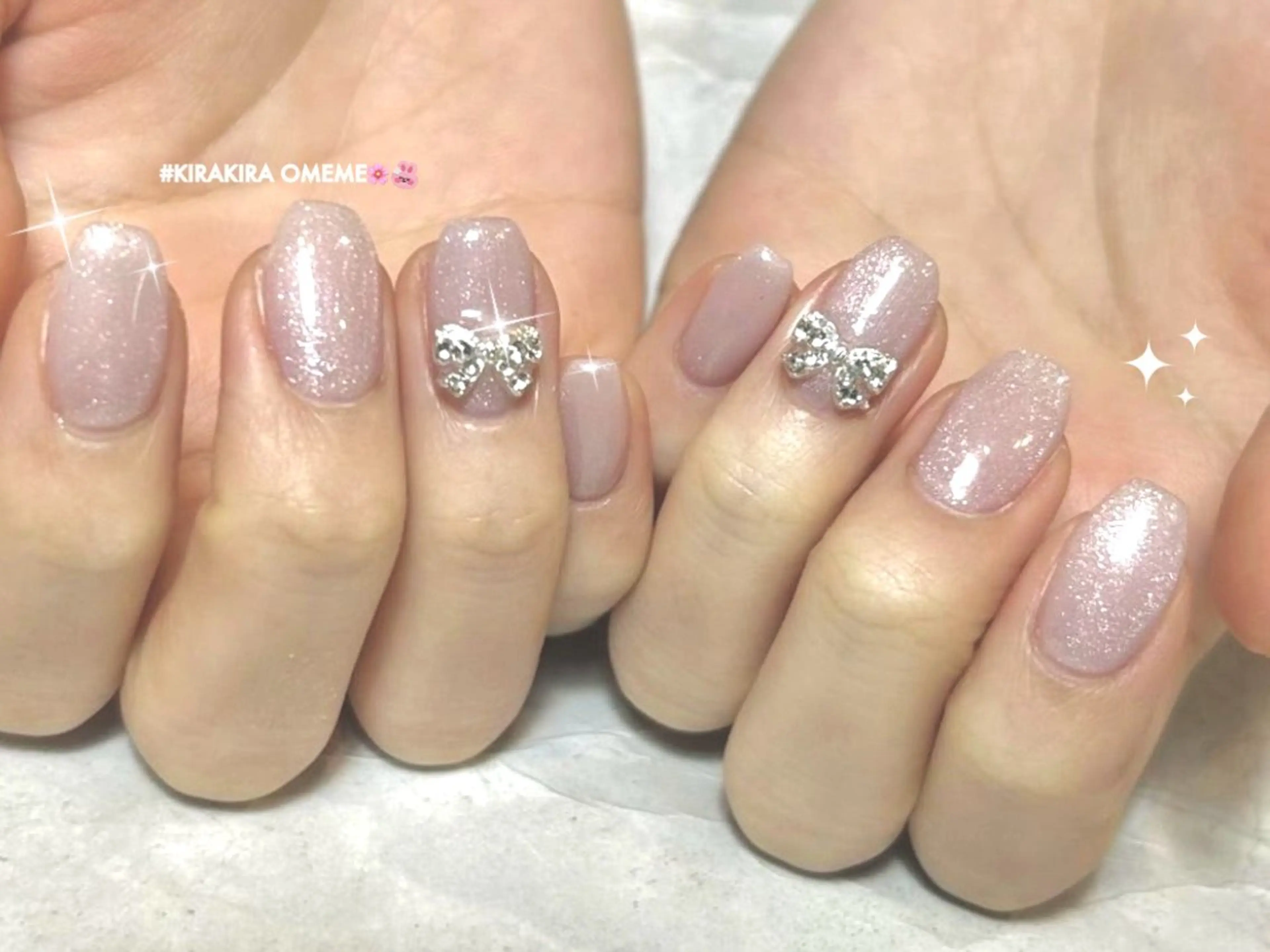 ネイル kirakira omemeのネイルデザイン