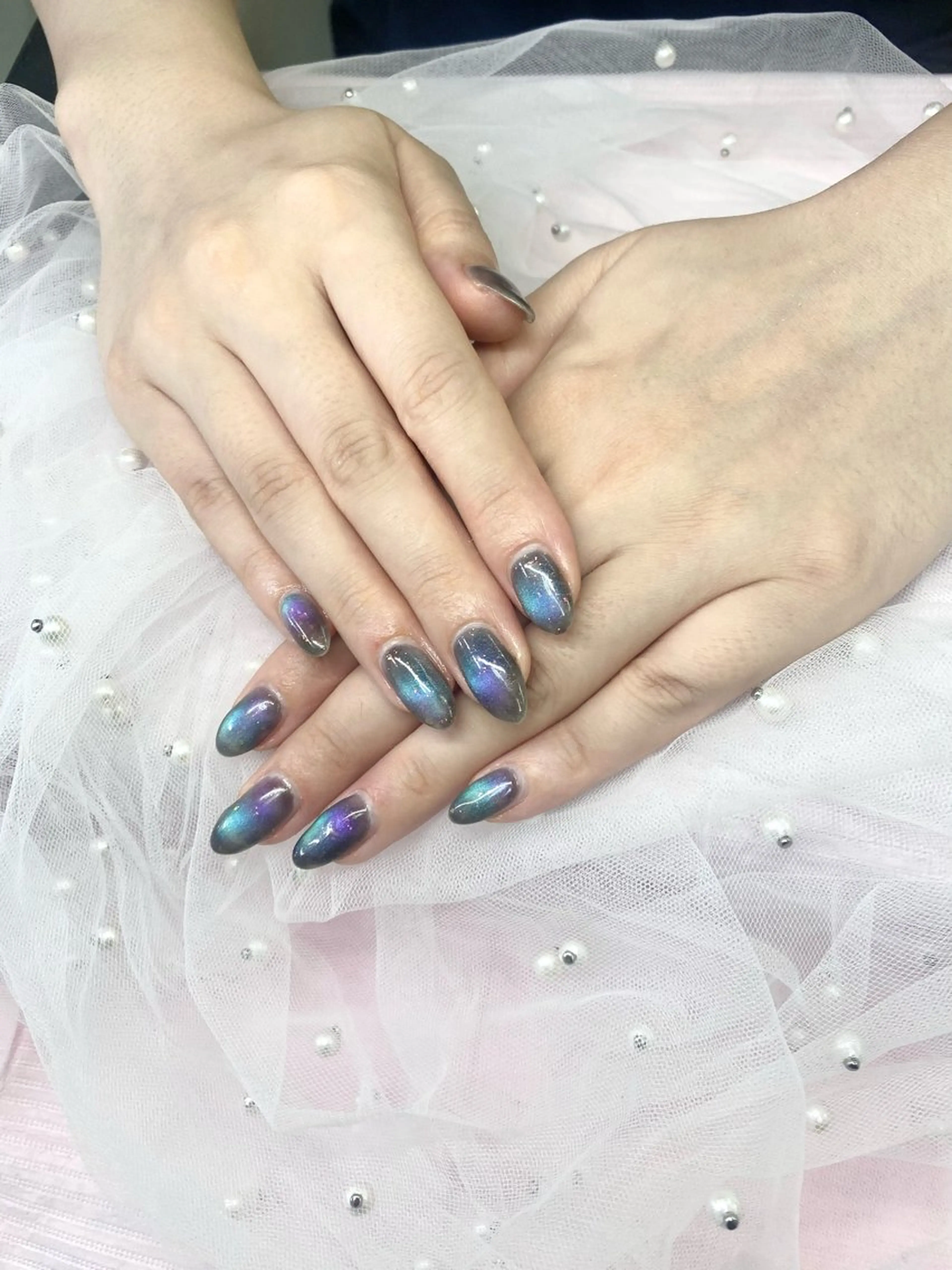 ネイル マグネットネイル 遠藤 萌麻のネイルデザイン