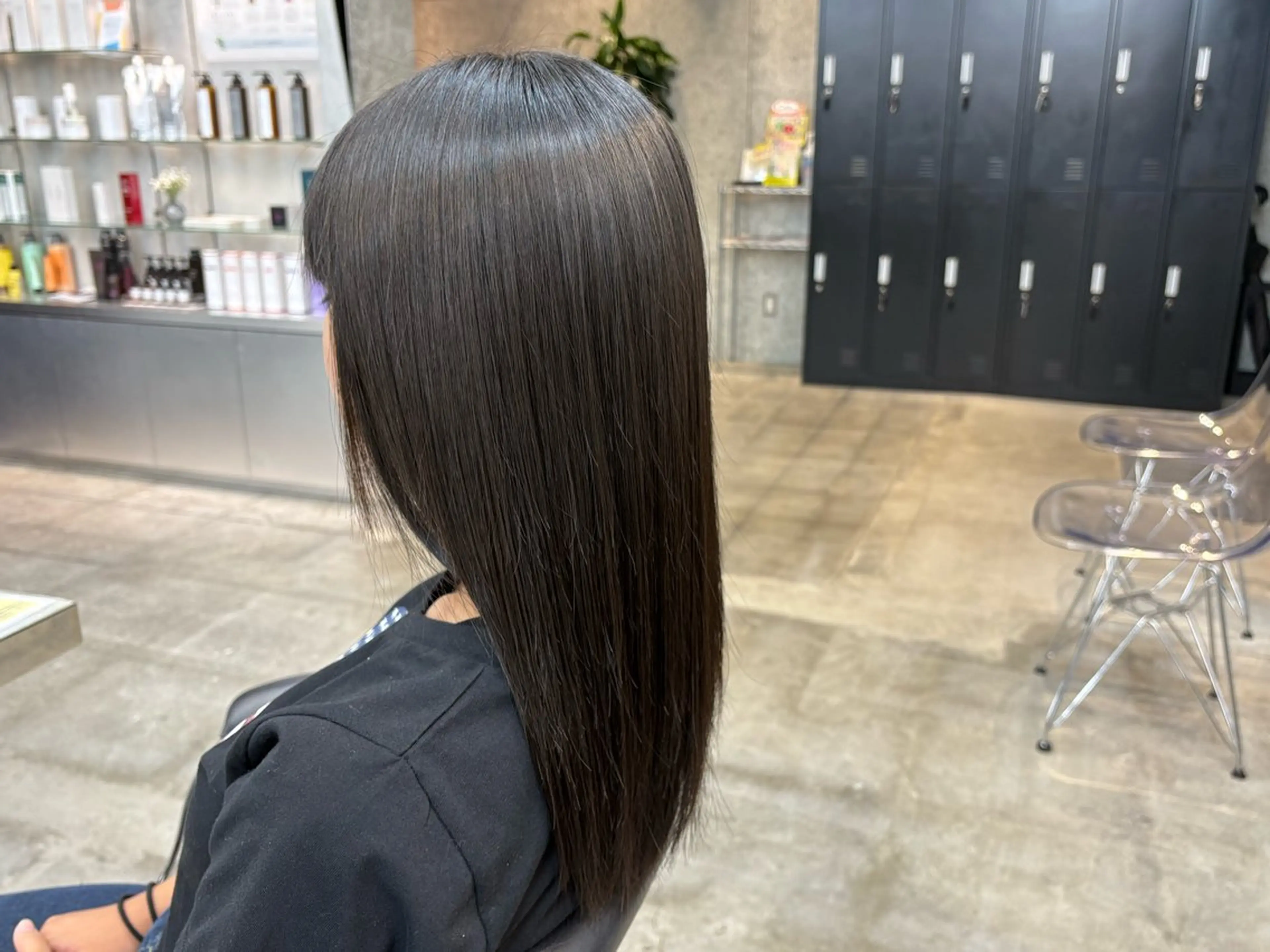 パーマ 縮毛矯正 縮毛矯正/ 豊島怜のヘアスタイル