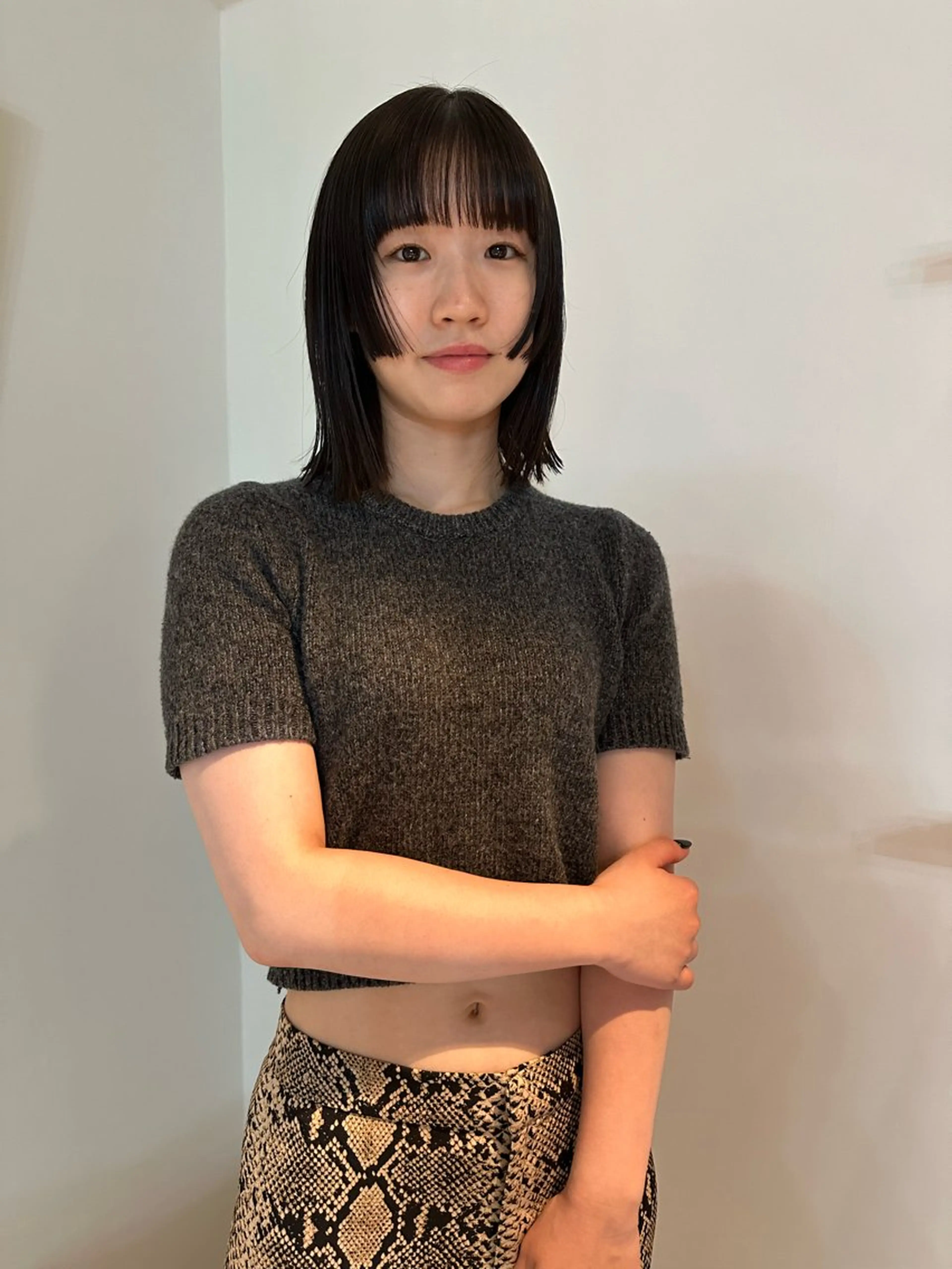 ミディアム カラー カット ヘアカラー トリートメント 🎀オイダイラ モモカ🎀のヘアスタイル