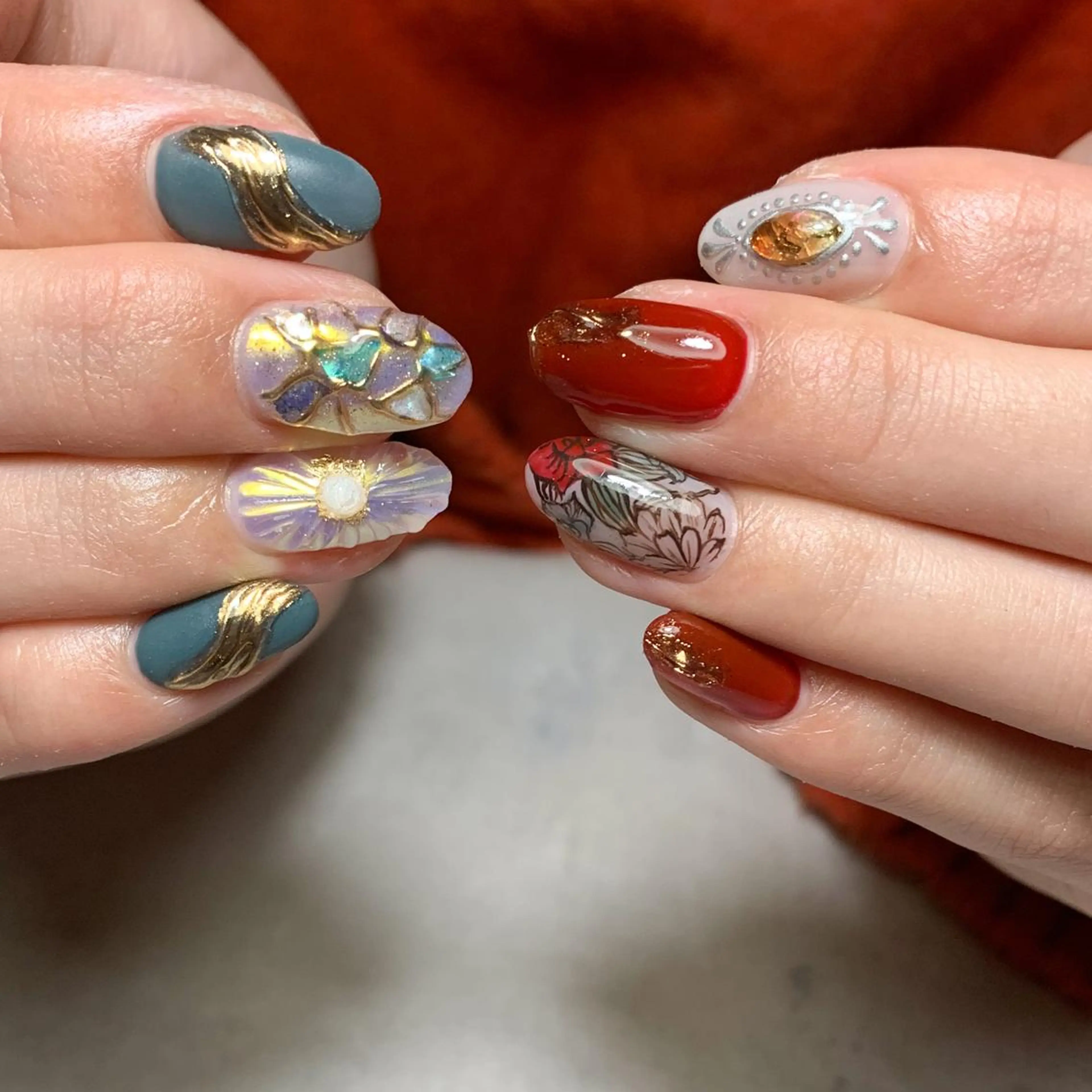 ネイル atelier　FIORITURA所属・FIORITURA aiのネイルデザイン