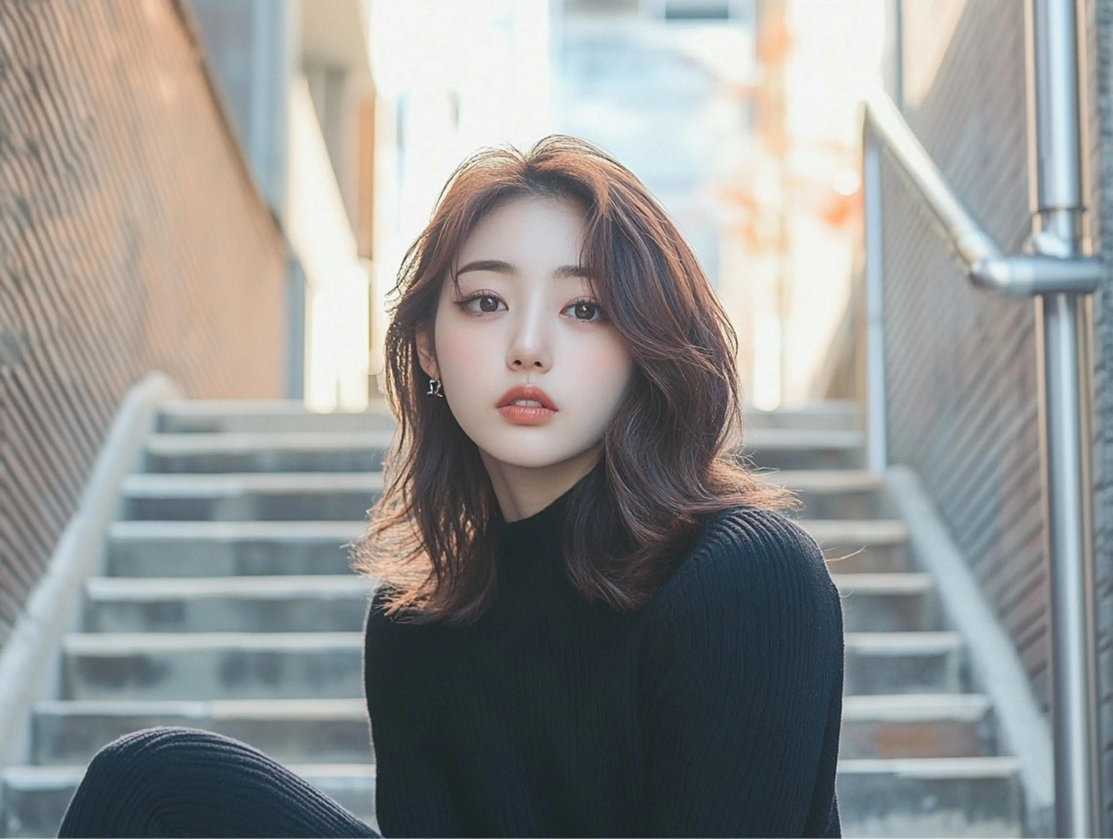 ミディアム カット ヘアカラー トリートメント 池袋/カラー特化🎨 ロング料金なし🩵のヘアスタイル