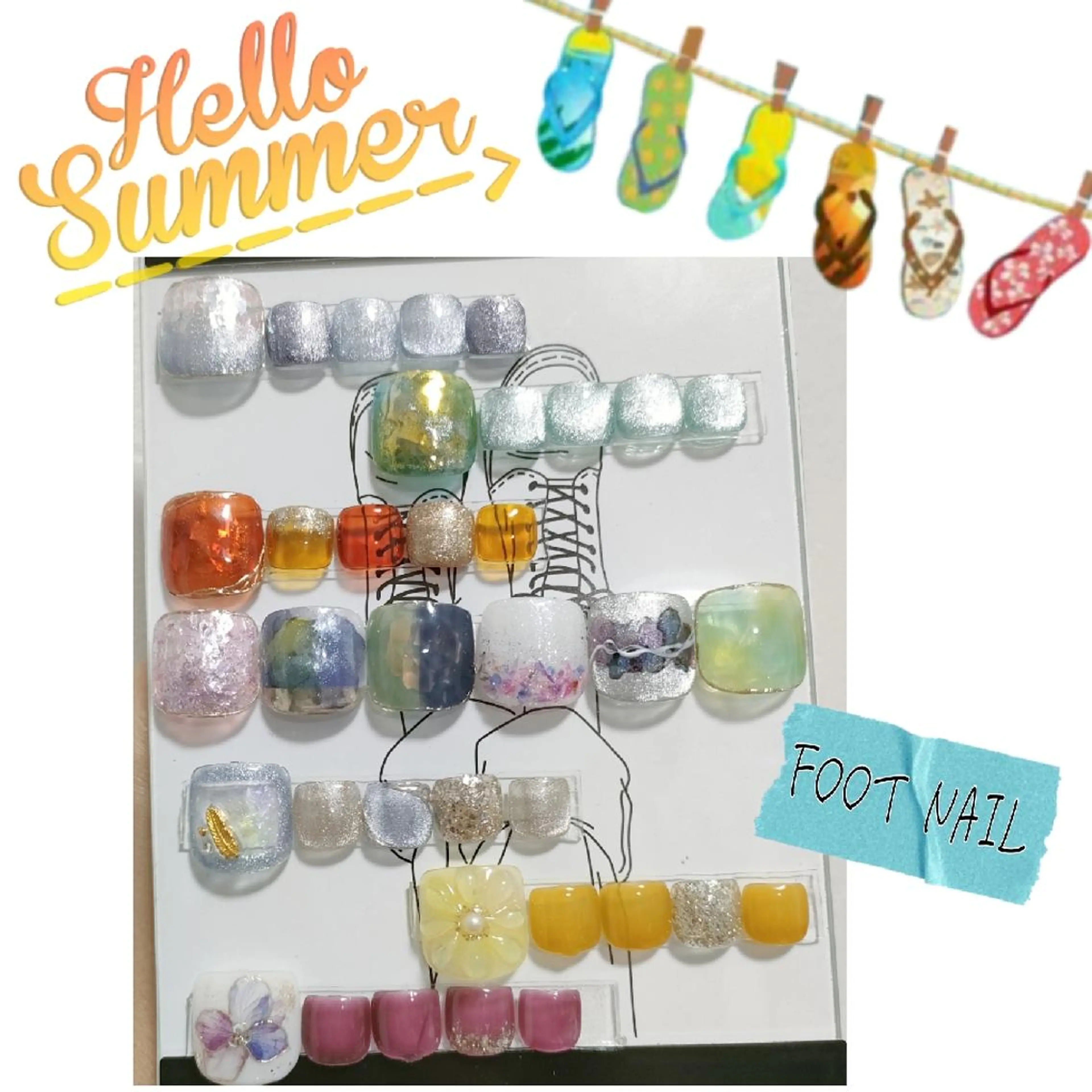 ネイル Nail Salon   AO✳Emiのネイルデザイン