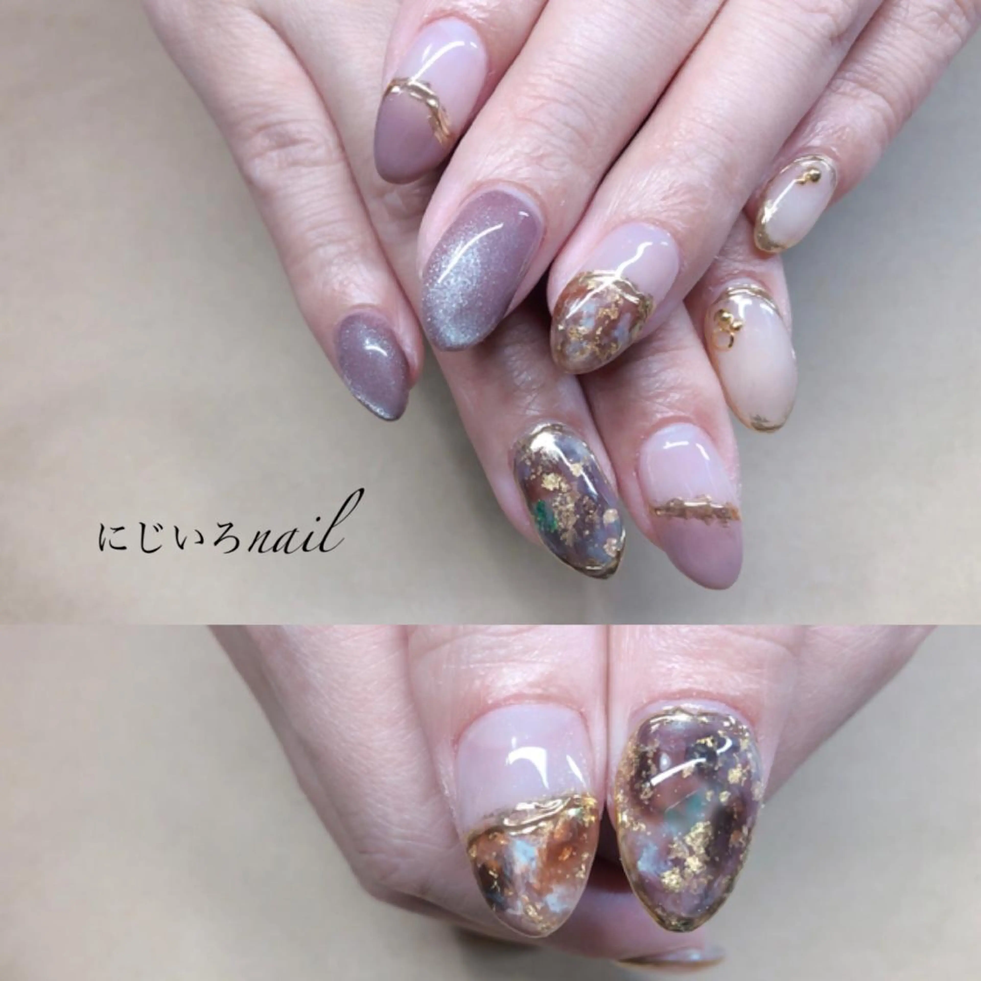 ネイル にじいろ nailのネイルデザイン