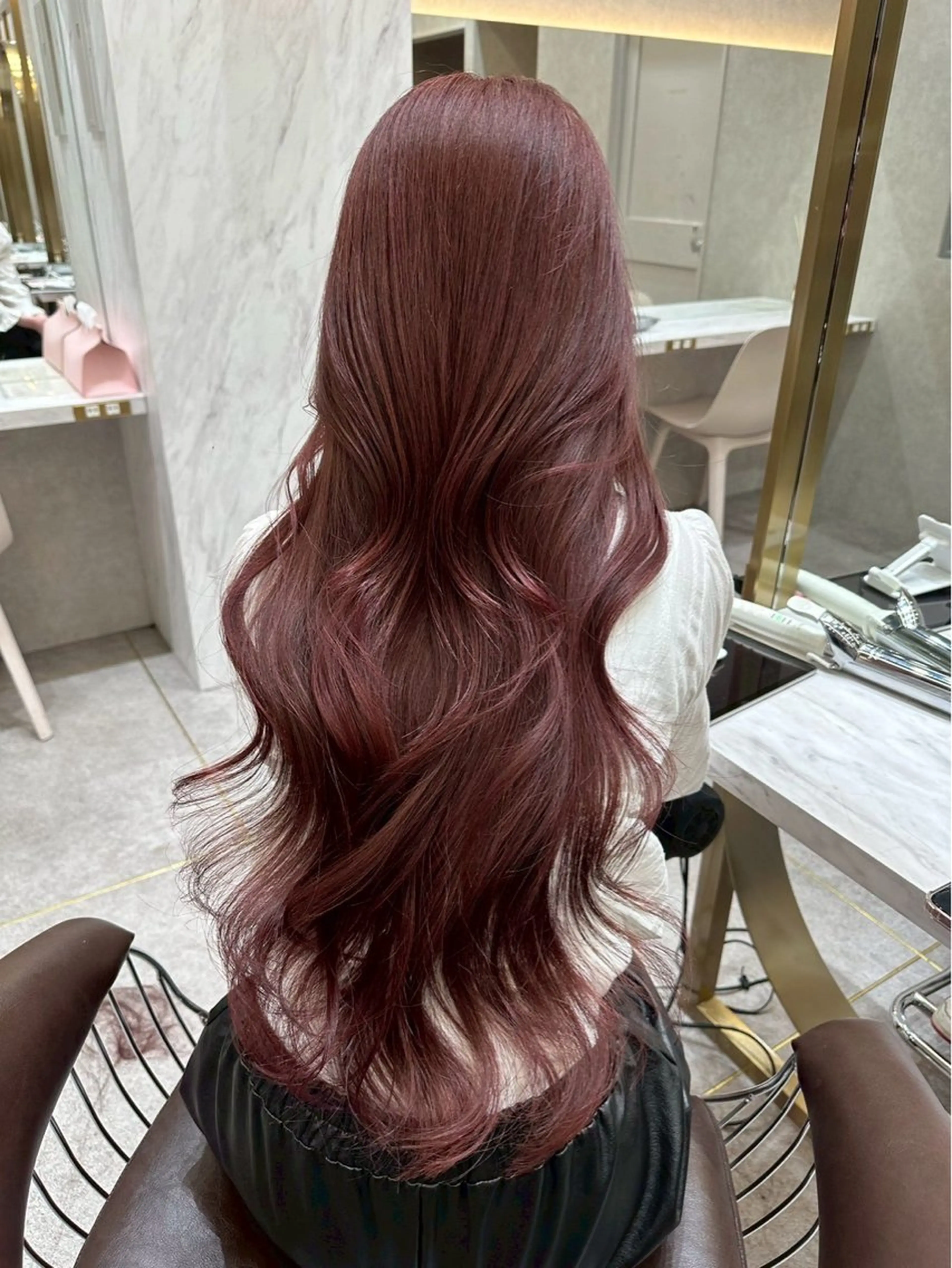 ロング ハッシュカット ハイレイヤー レイヤーカット Yuta✂︎ 韓国レイヤー🪽のヘアスタイル