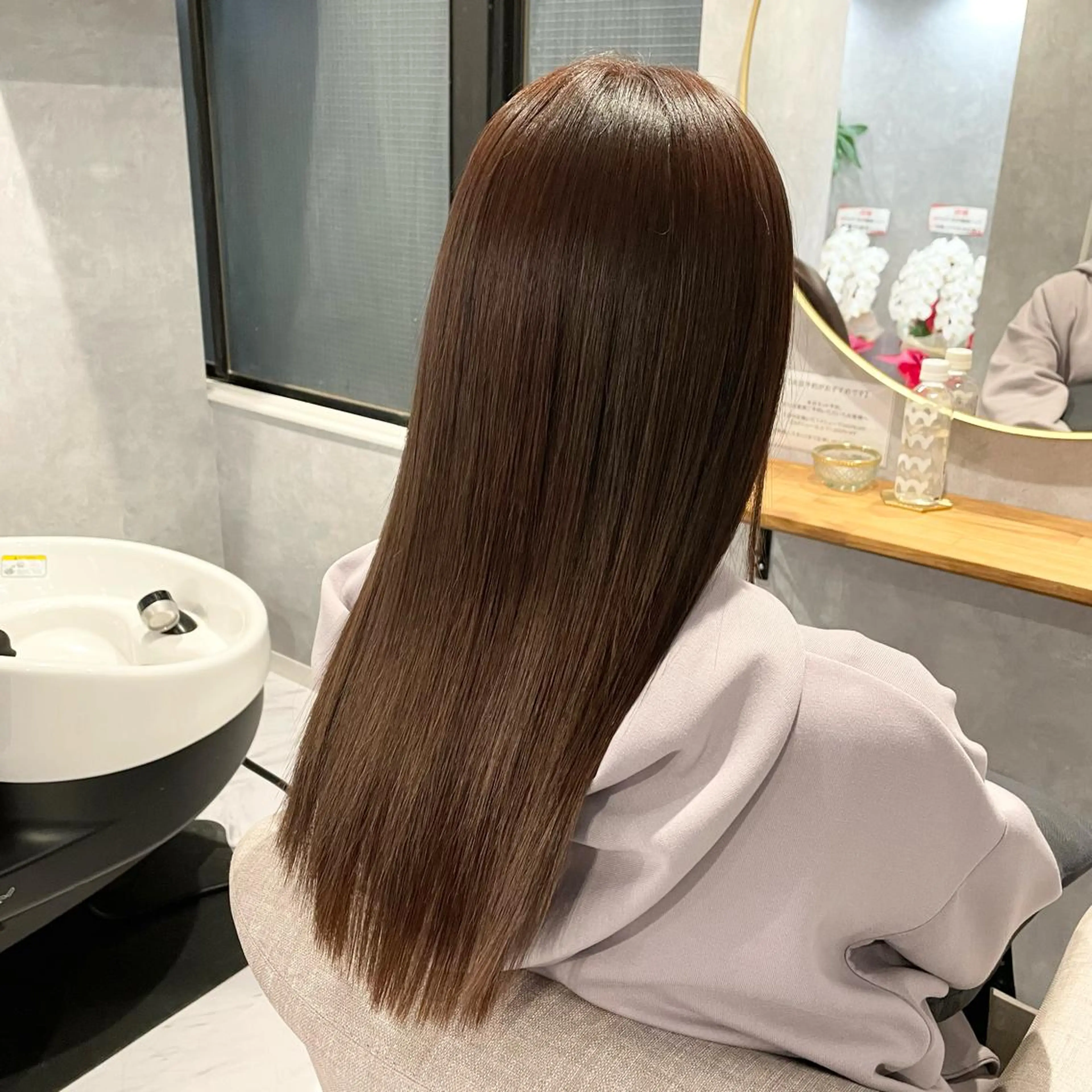 ロング カラー 髪質改善&Spa fee 南越谷店2号店所属・岩井 夏生のヘアスタイル