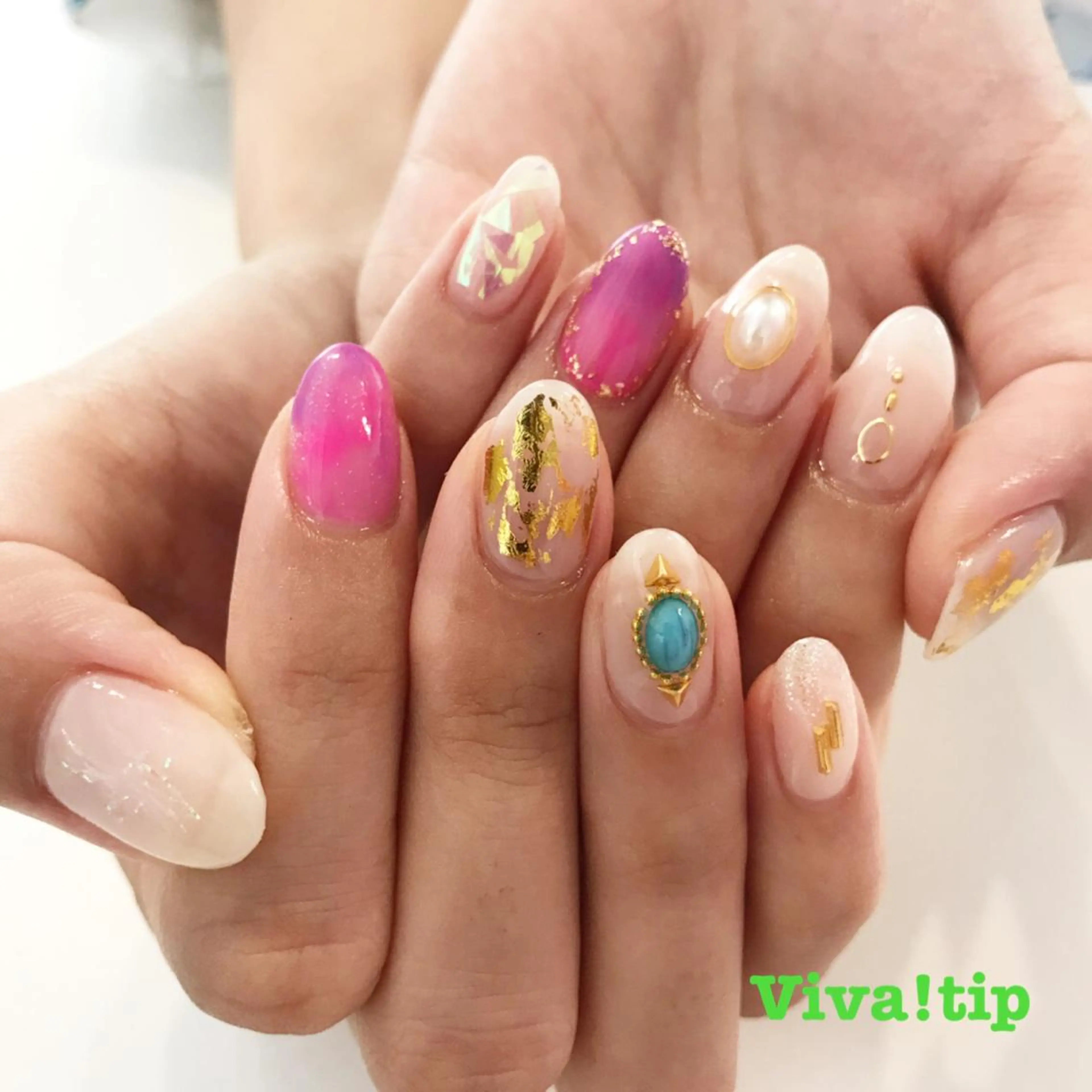 ネイル Viva!tip所属・Viva!tip ビバティップネイルのネイルデザイン