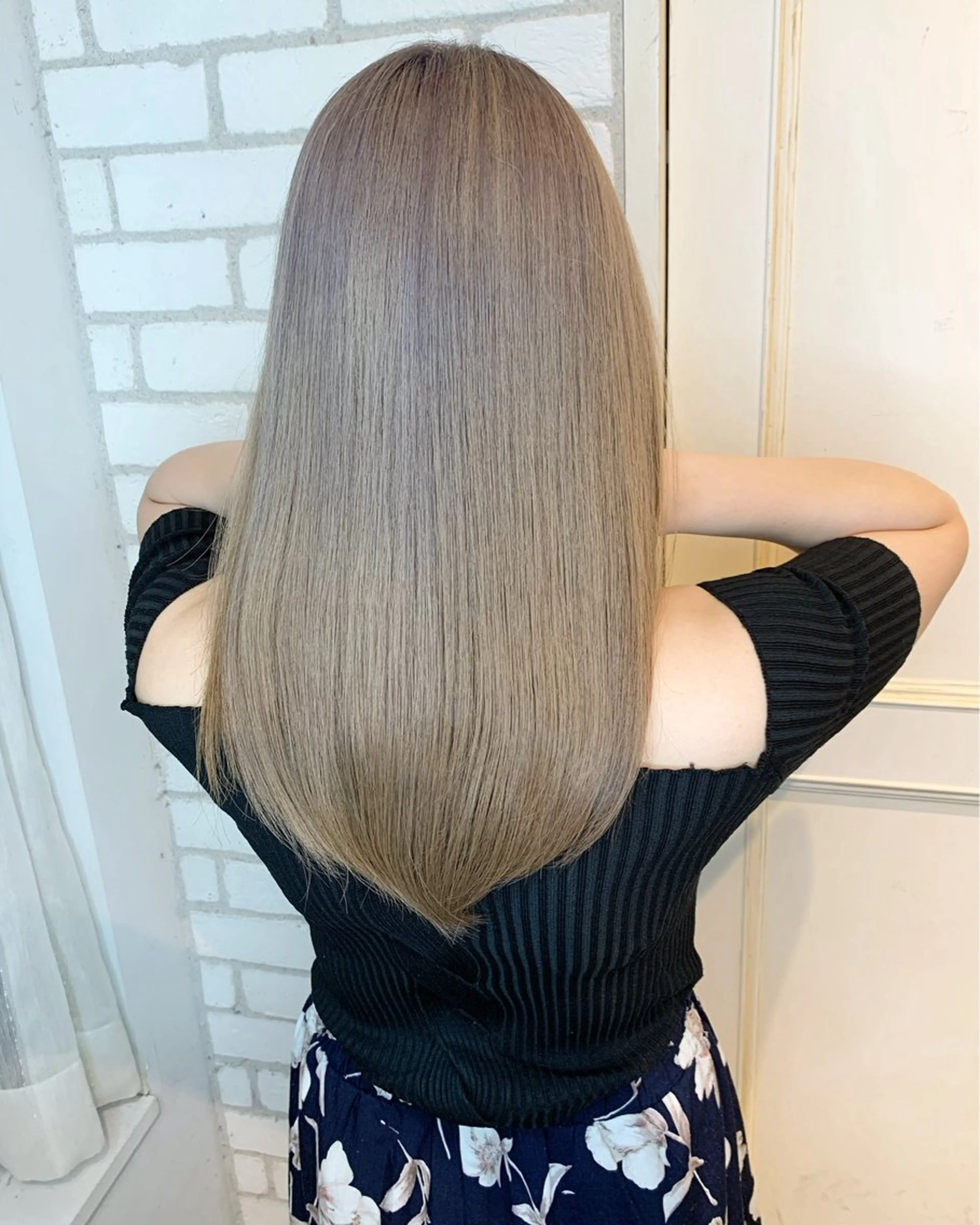 🌼似合わせカット+うる艶カラー+縮毛矯正+ナノトリートメント🌼の写真