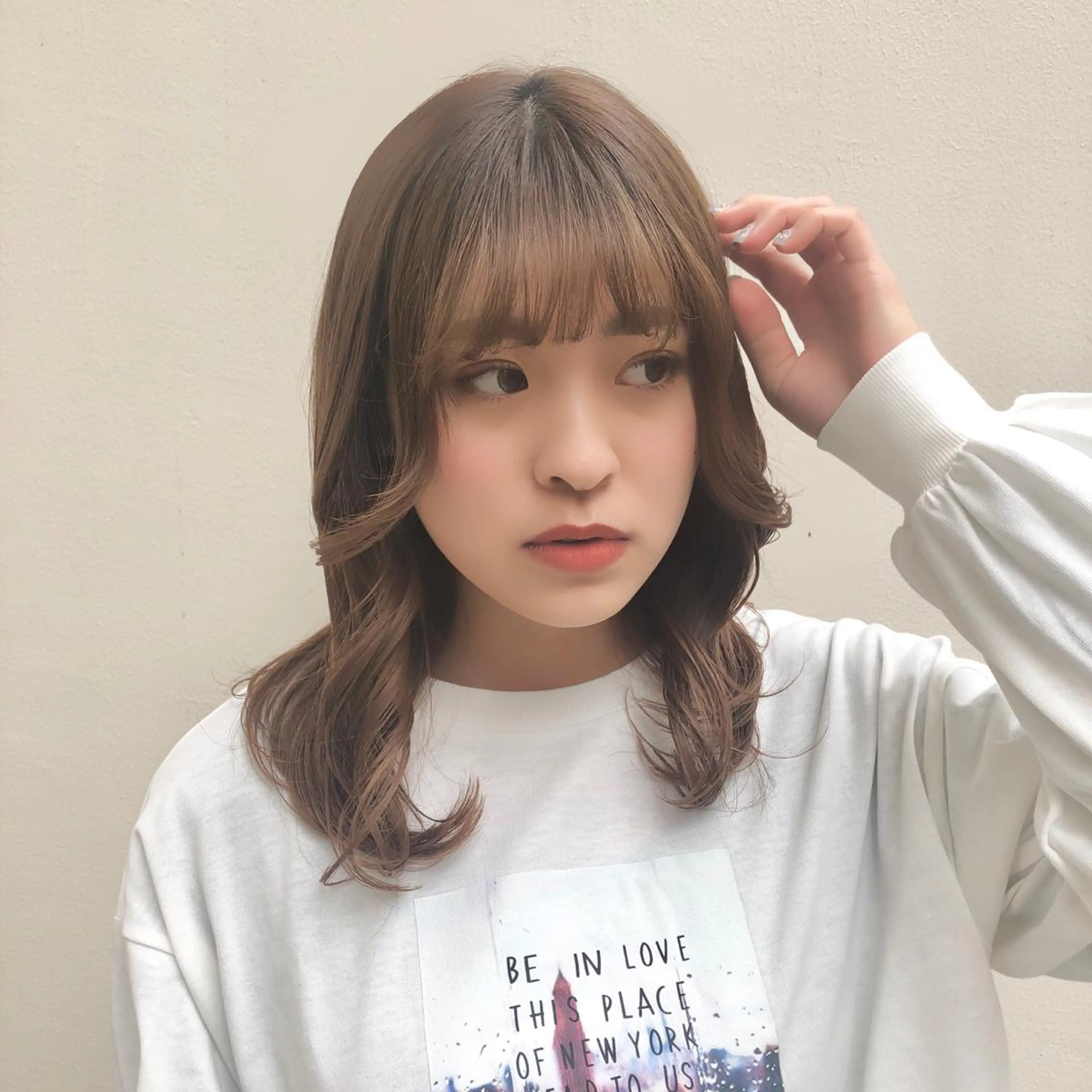 ロング JURI🤎 ワンカールレイヤーのヘアスタイル