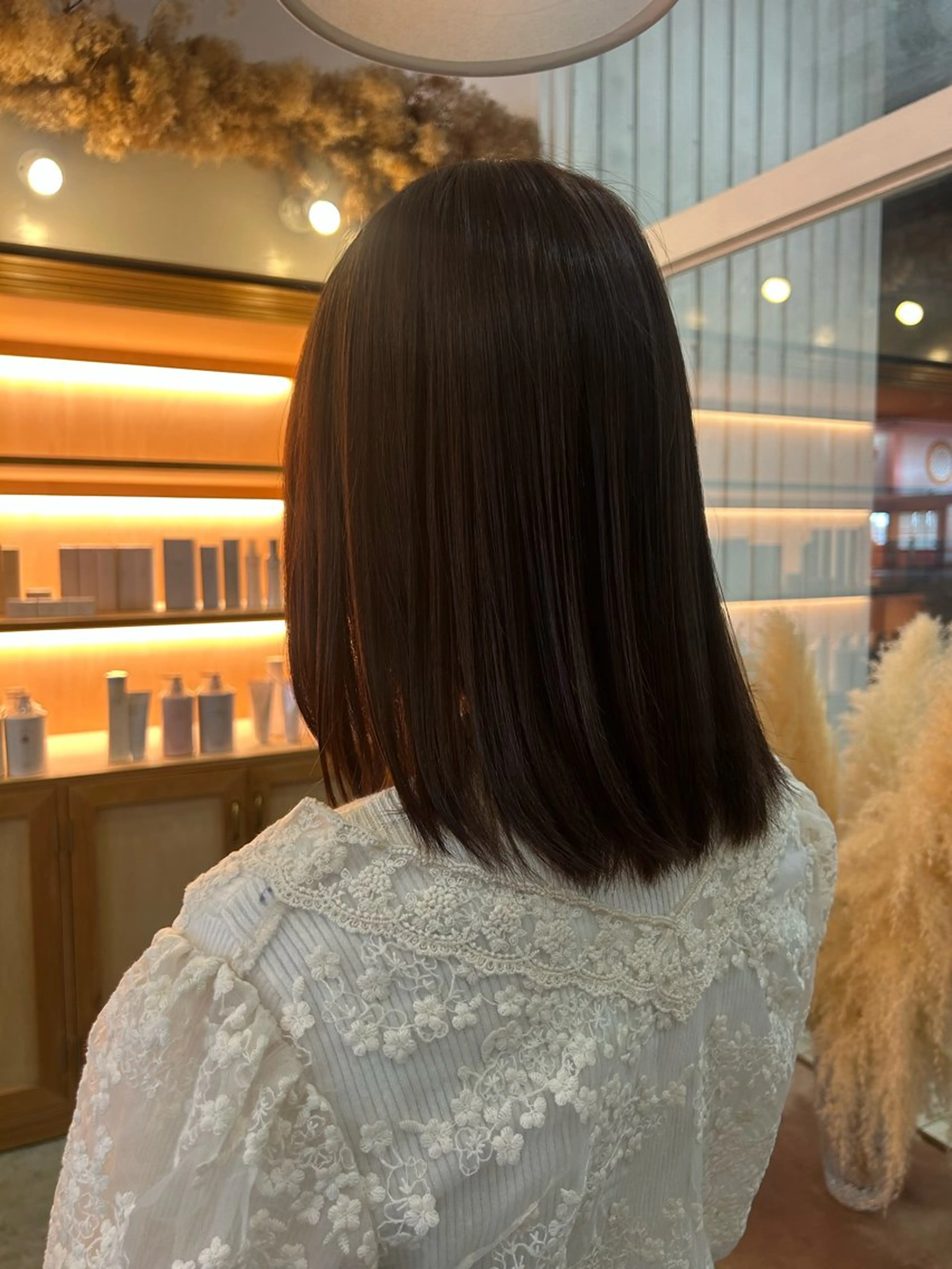 ミディアム カット ヘアカラー YUIMARL SUZUKAのヘアスタイル