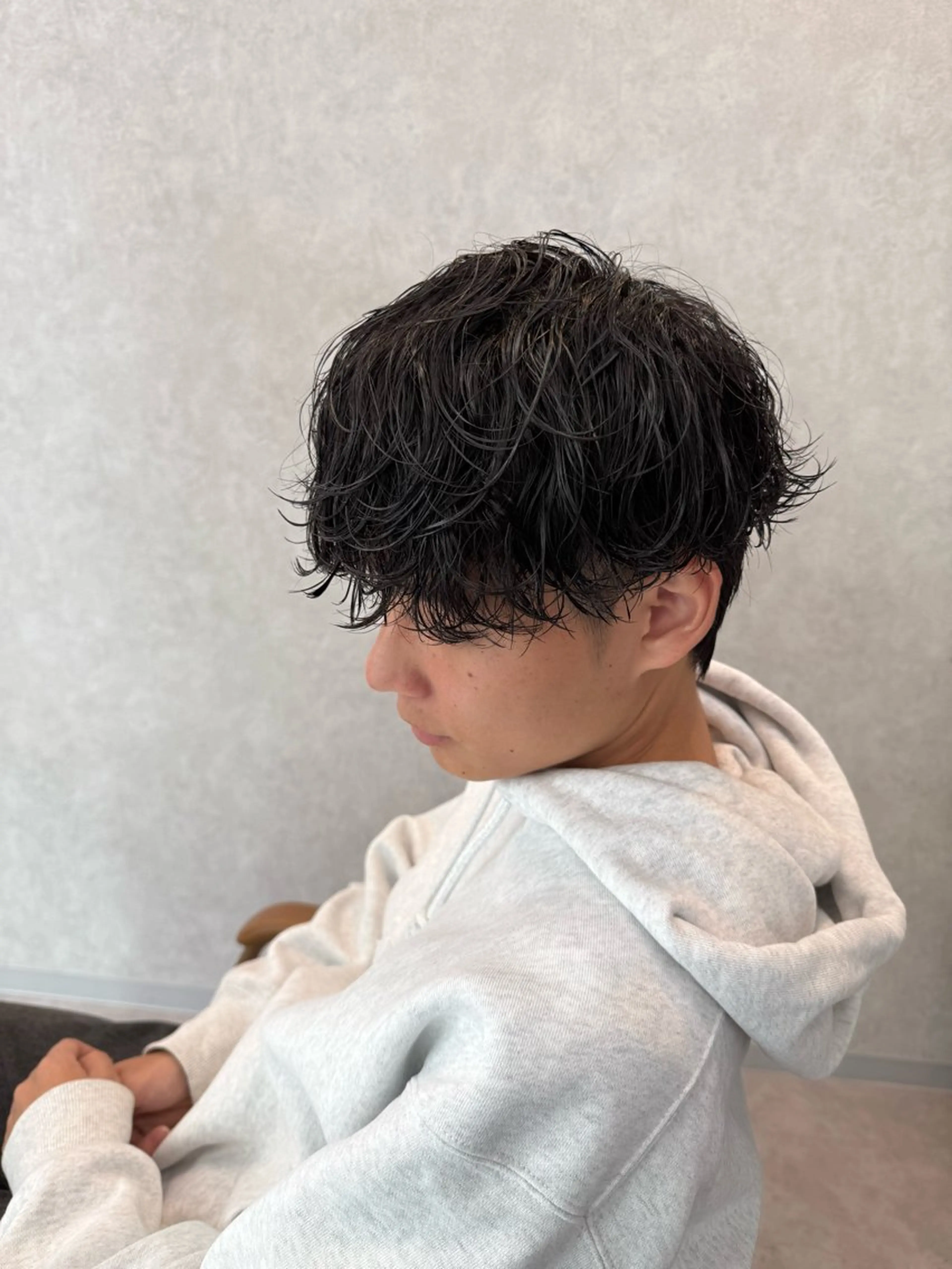 ショート パーマ メンズ マッシュ メンズパーマ カット パーマ メンズパーマ職人/ 天神/tatsukiのヘアスタイル