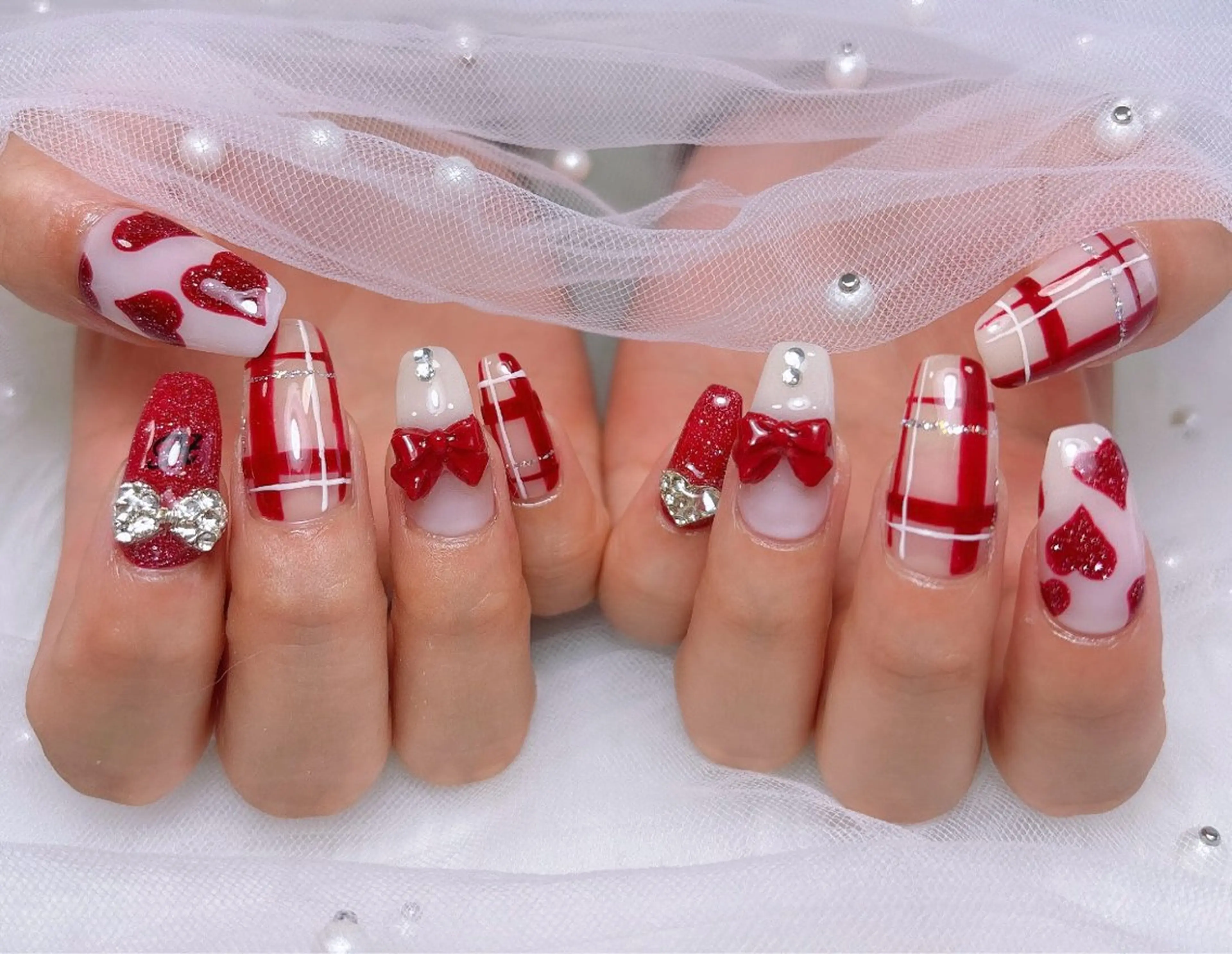 ロング Nail Salon Rinosh所属・Rinosh Haruのネイルデザイン