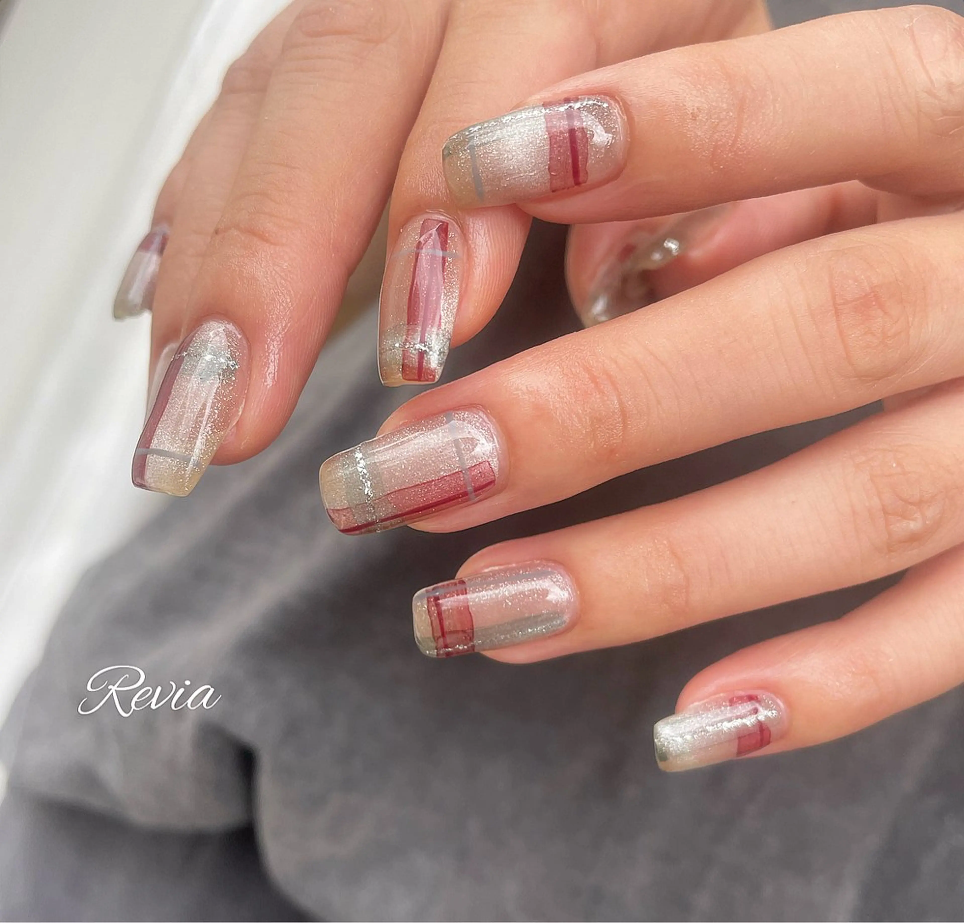 ネイル ハンドネイル revia所属・ERI Nailistのネイルデザイン