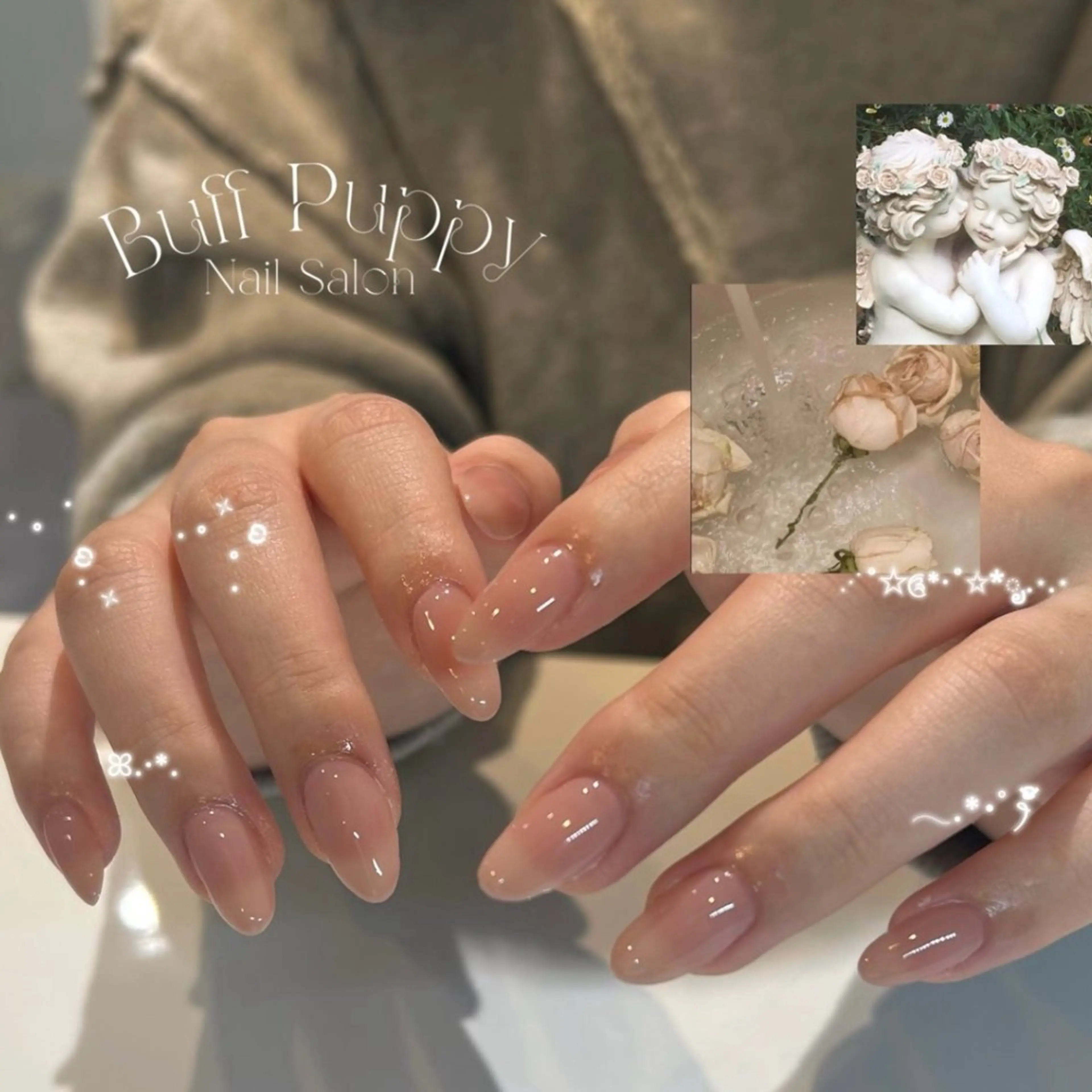 (ジェル᧔𐓪᧓)オフ有ワンカラー🤍の写真