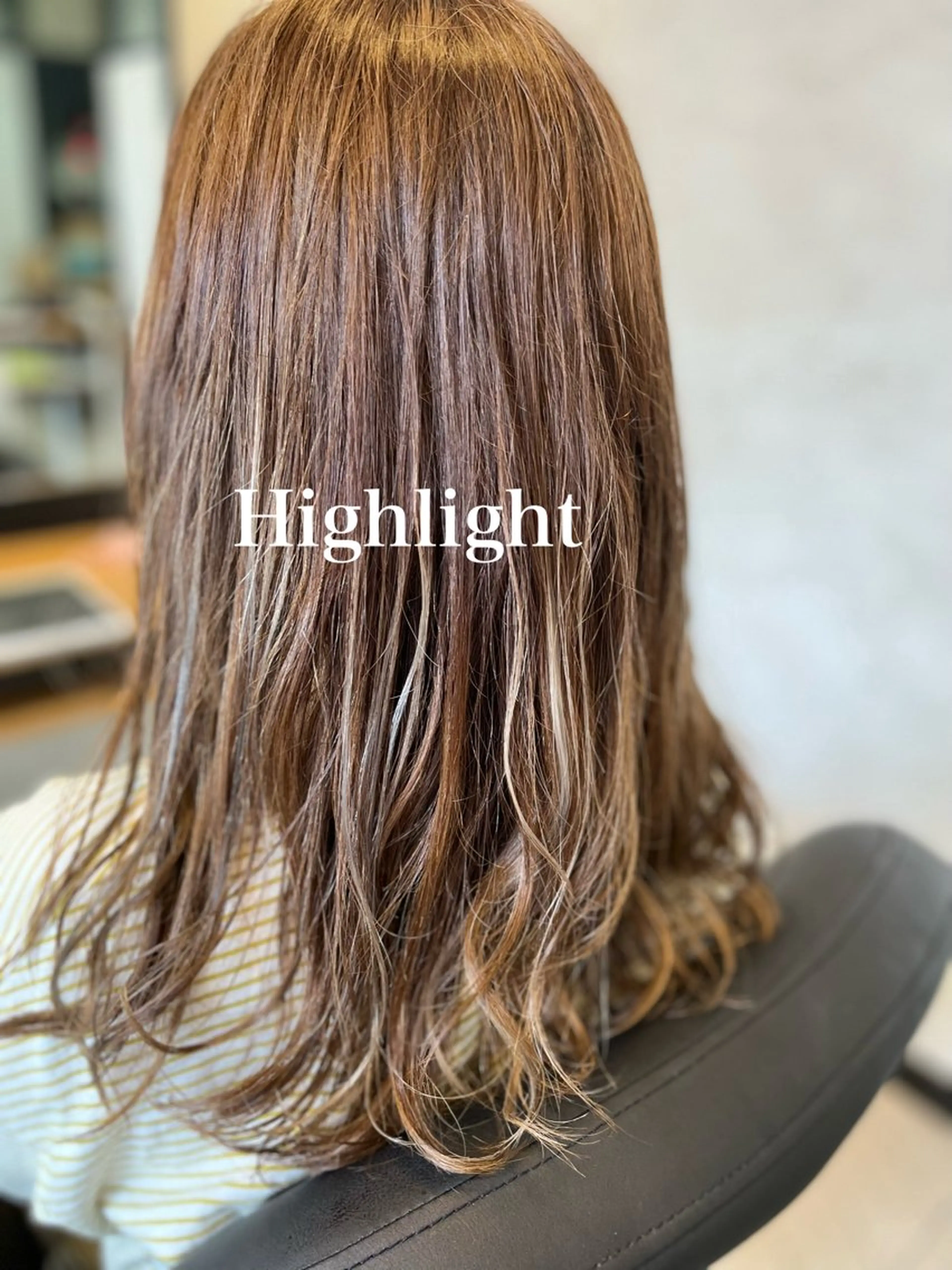 ミディアム カラー カット ヘアカラー トリートメント est hair Ameri 松戸店所属・和田 真弥のヘアスタイル