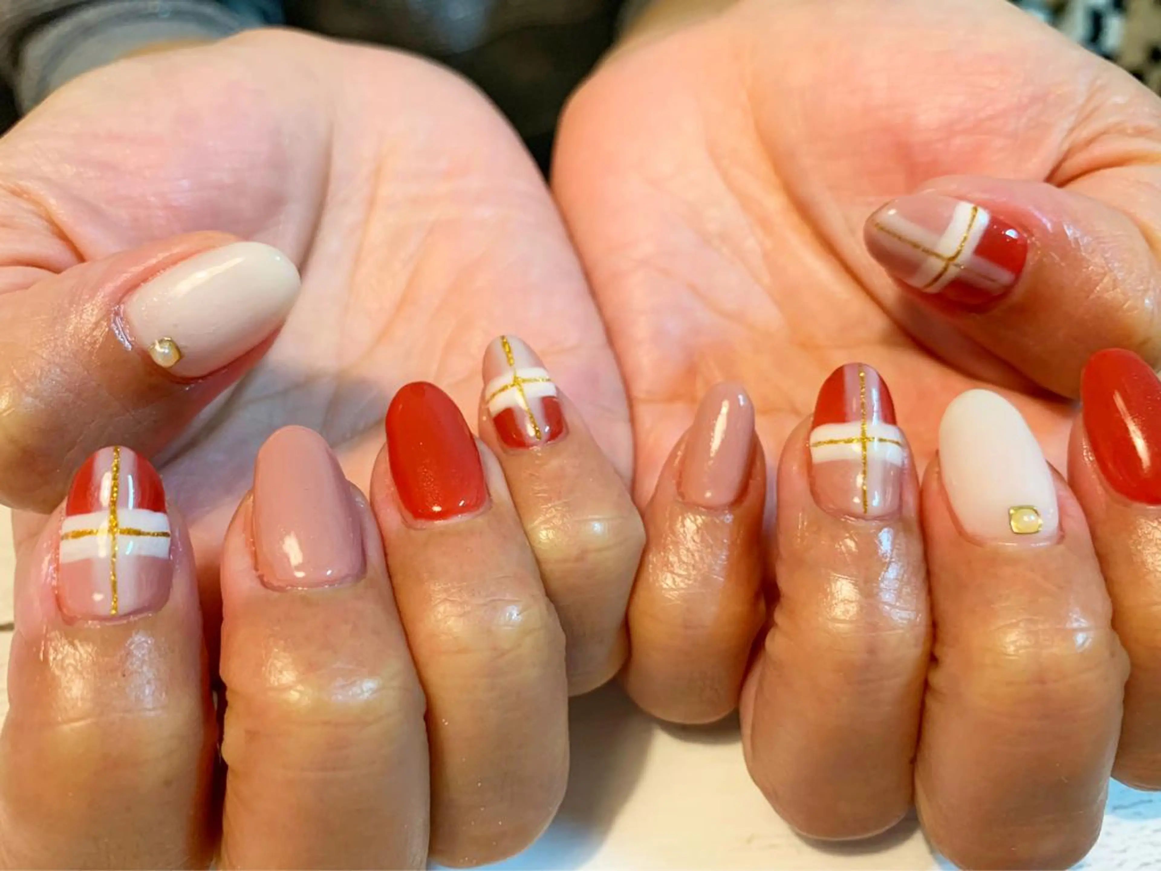 ネイル ハンドネイル フットネイル GéRanium Harukaのネイルデザイン