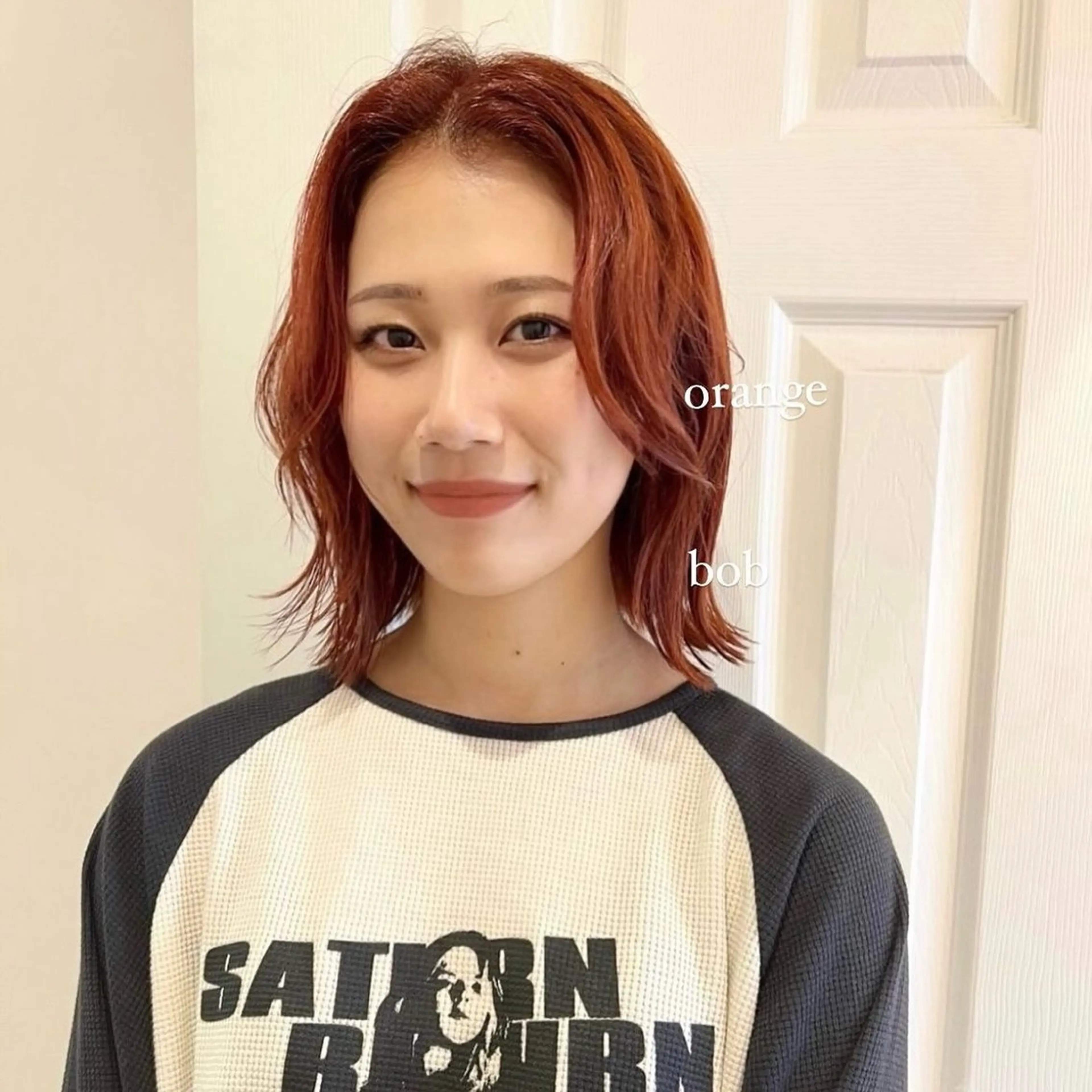 ミディアム arisa/暖色 /伏見/レイヤーのヘアスタイル