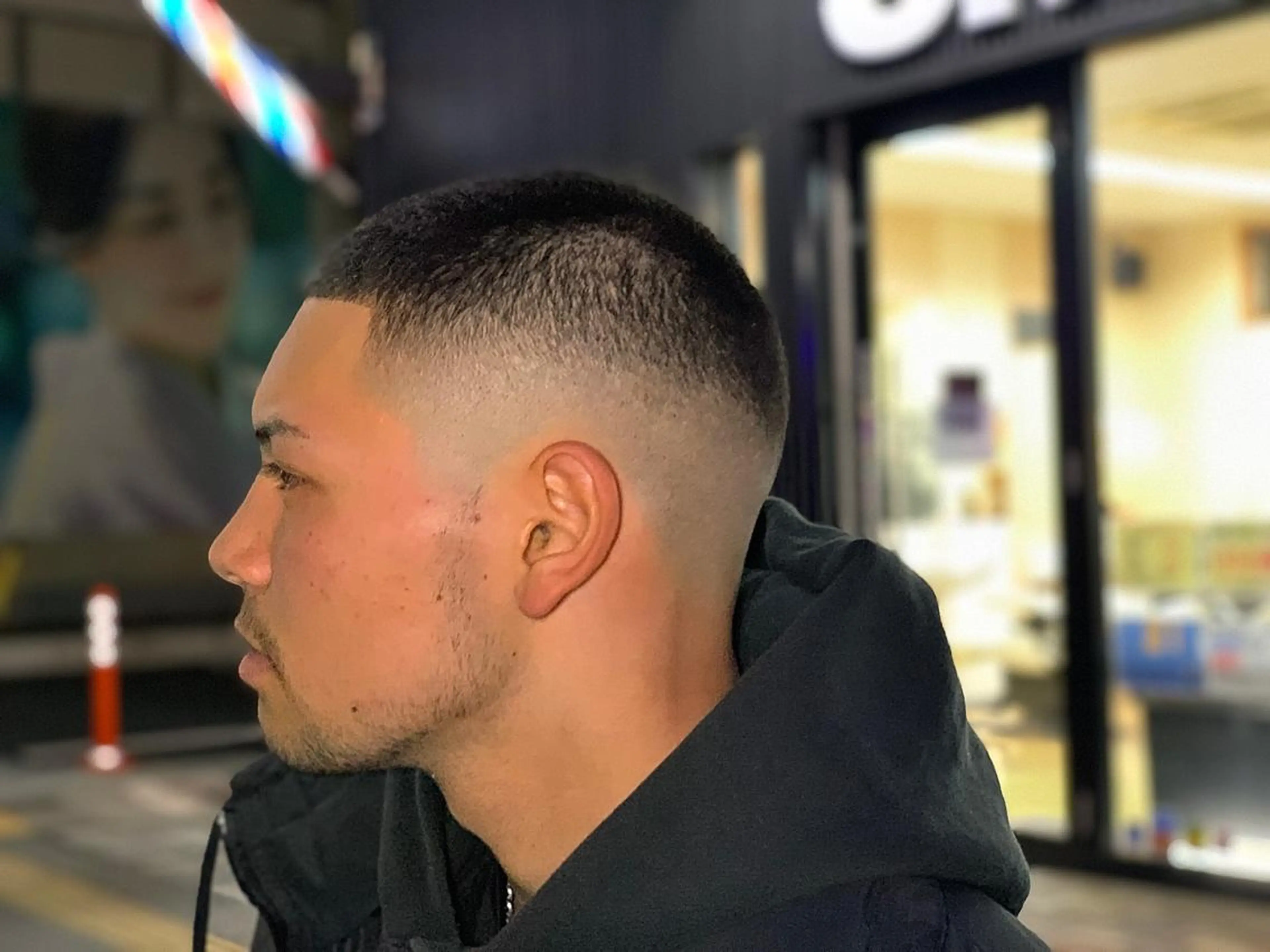 ショート メンズ 加藤 啓将のヘアスタイル