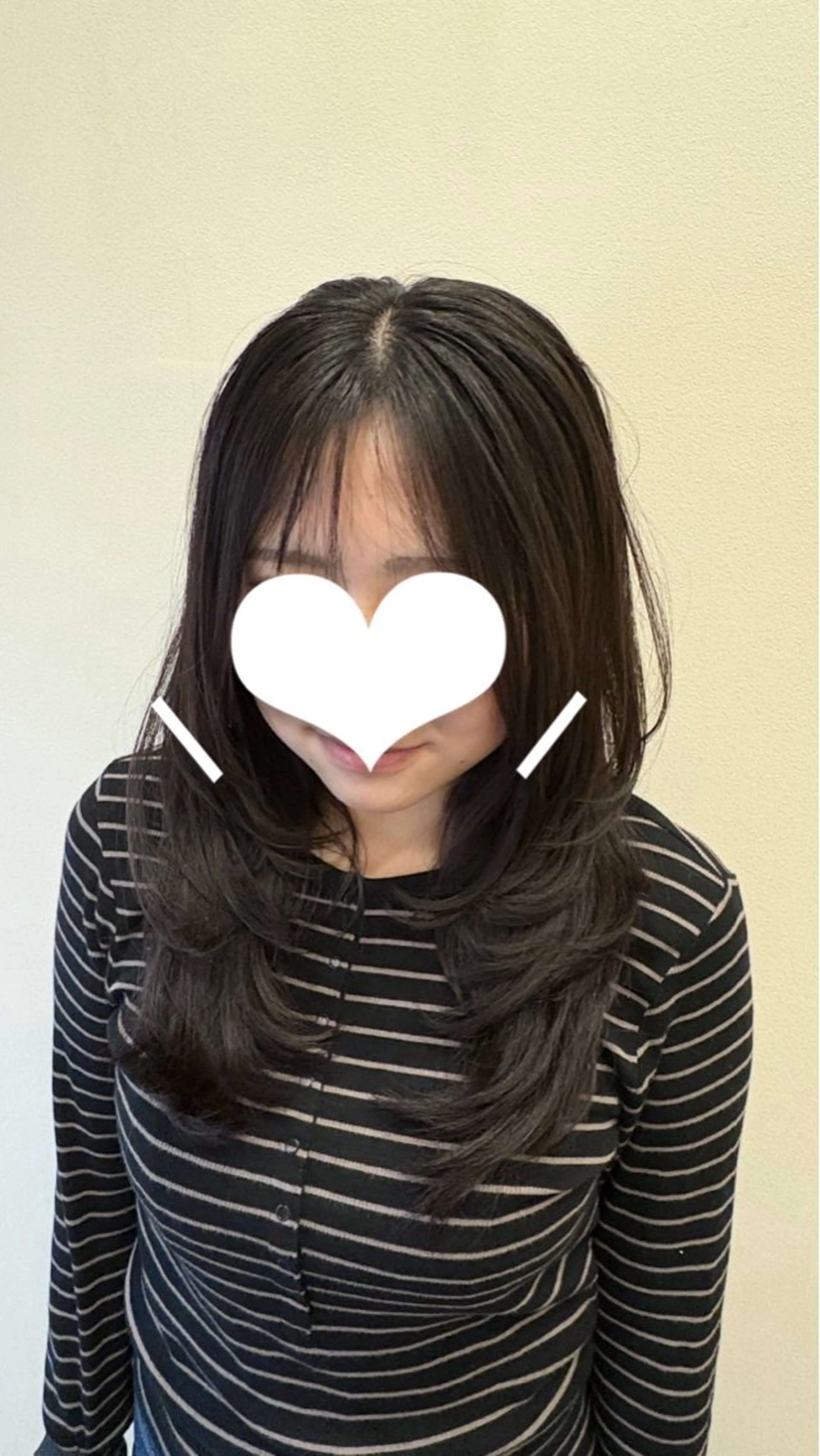 ロング レイヤーカット 【下赤塚南口サロン】 🎀*ﾟHinataのヘアスタイル