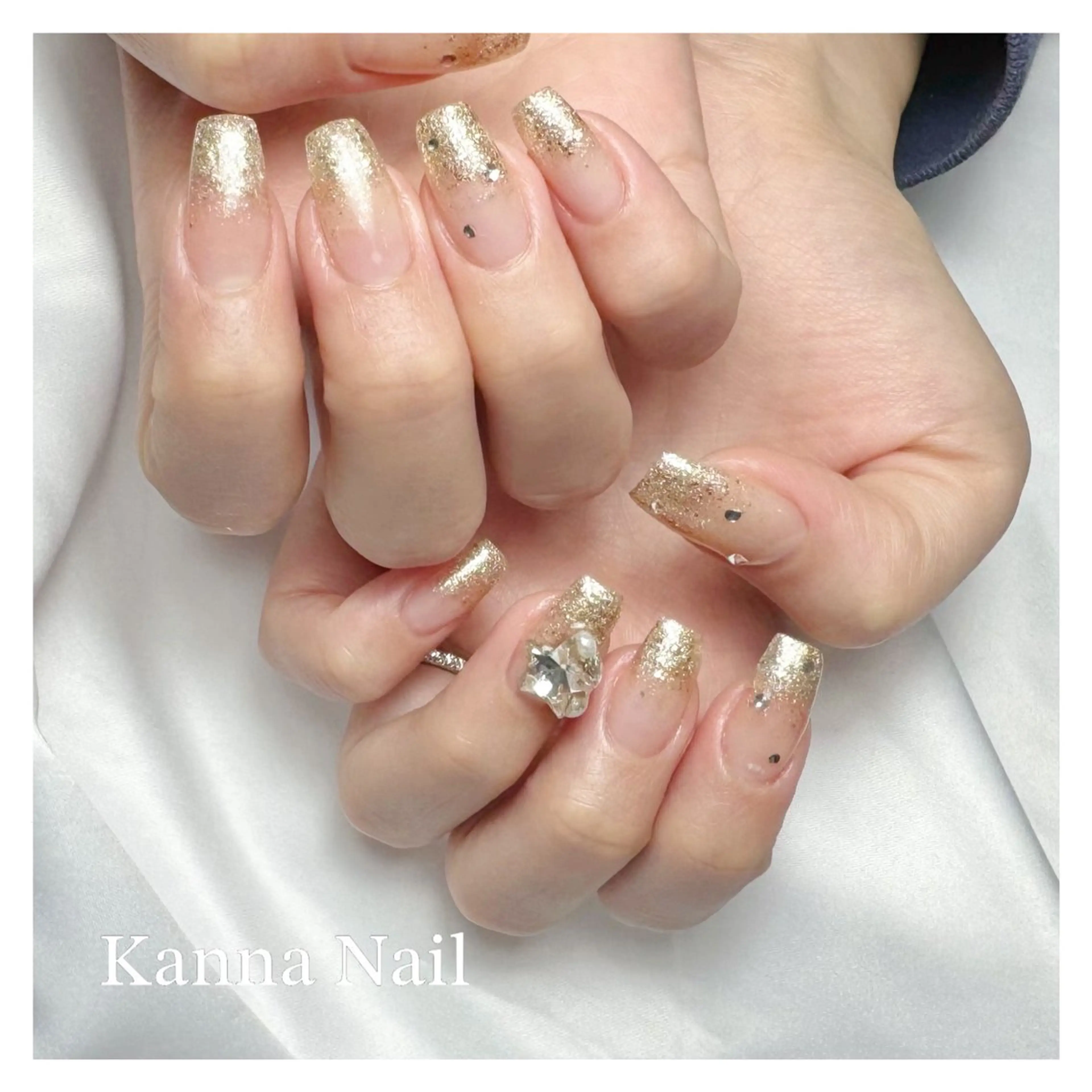 ネイル フットネイル ジェルネイル ニュアンスネイル ワンカラーネイル ワンホンネイル ハンドネイル Kanna Yuki カンナユキのネイルデザイン