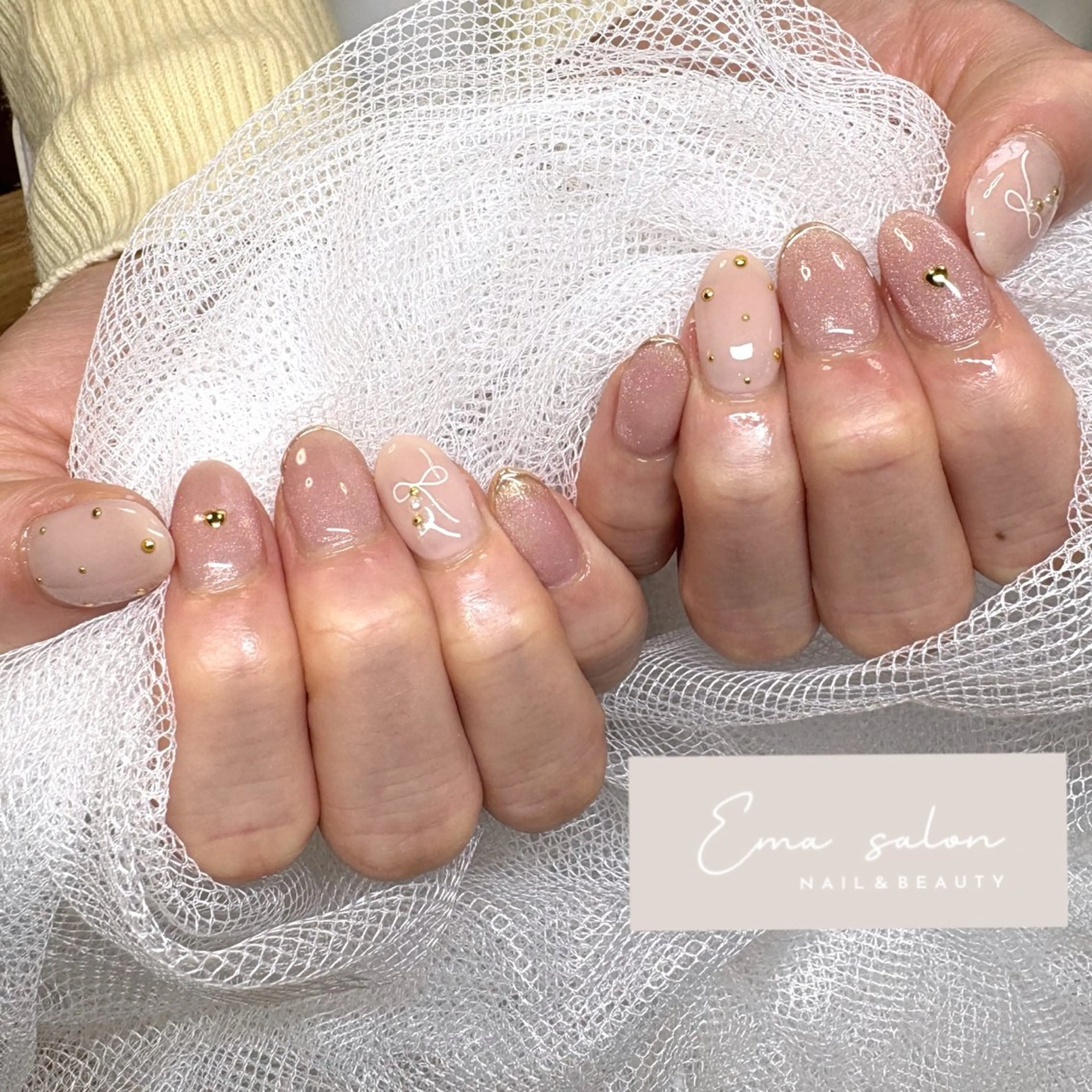 ネイル ハンドネイル Ema salon satomiのネイルデザイン