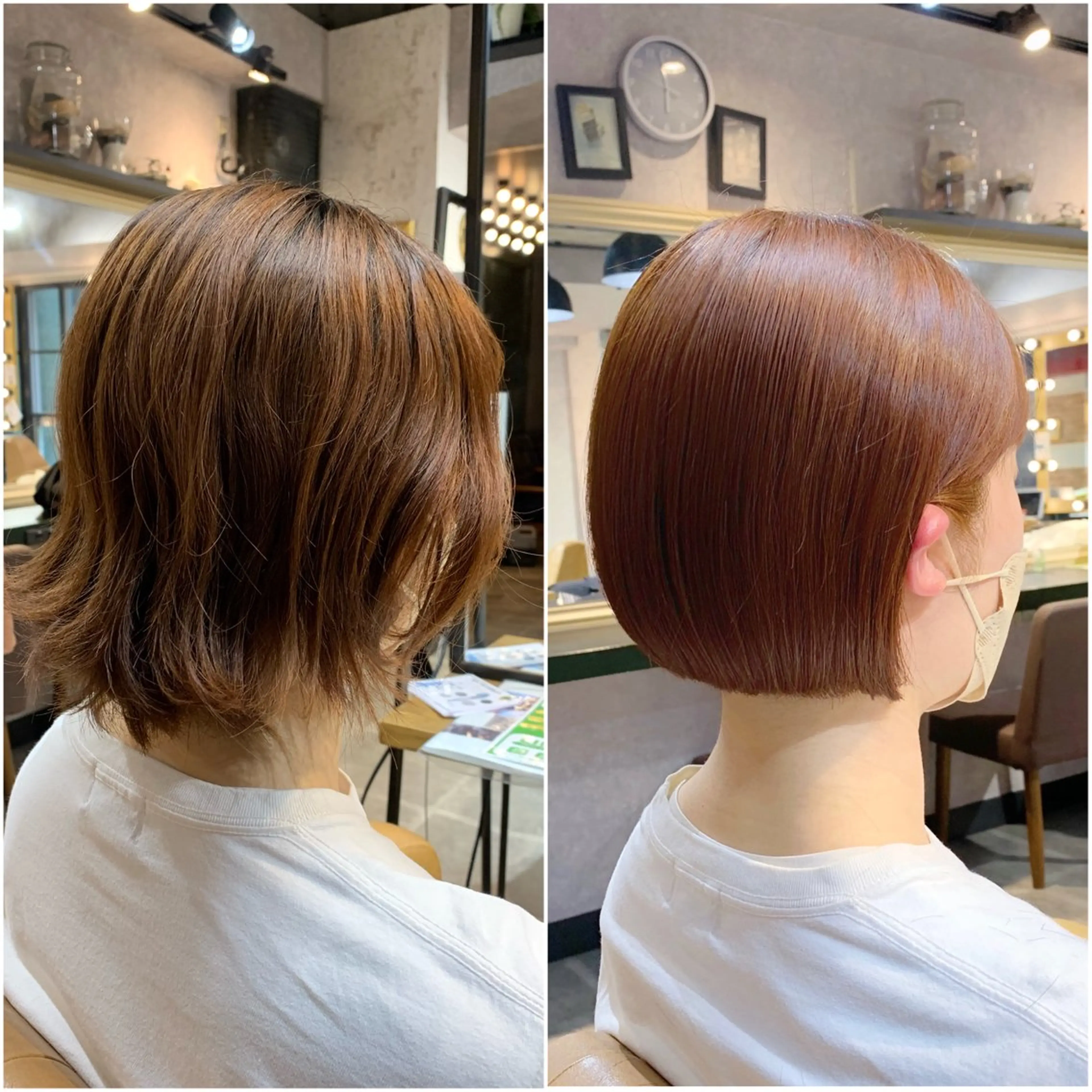 ショート 縮毛矯正 トリートメント 酸熱トリートメント 🍟ミニモ限定🍟 ai.stylistのヘアスタイル