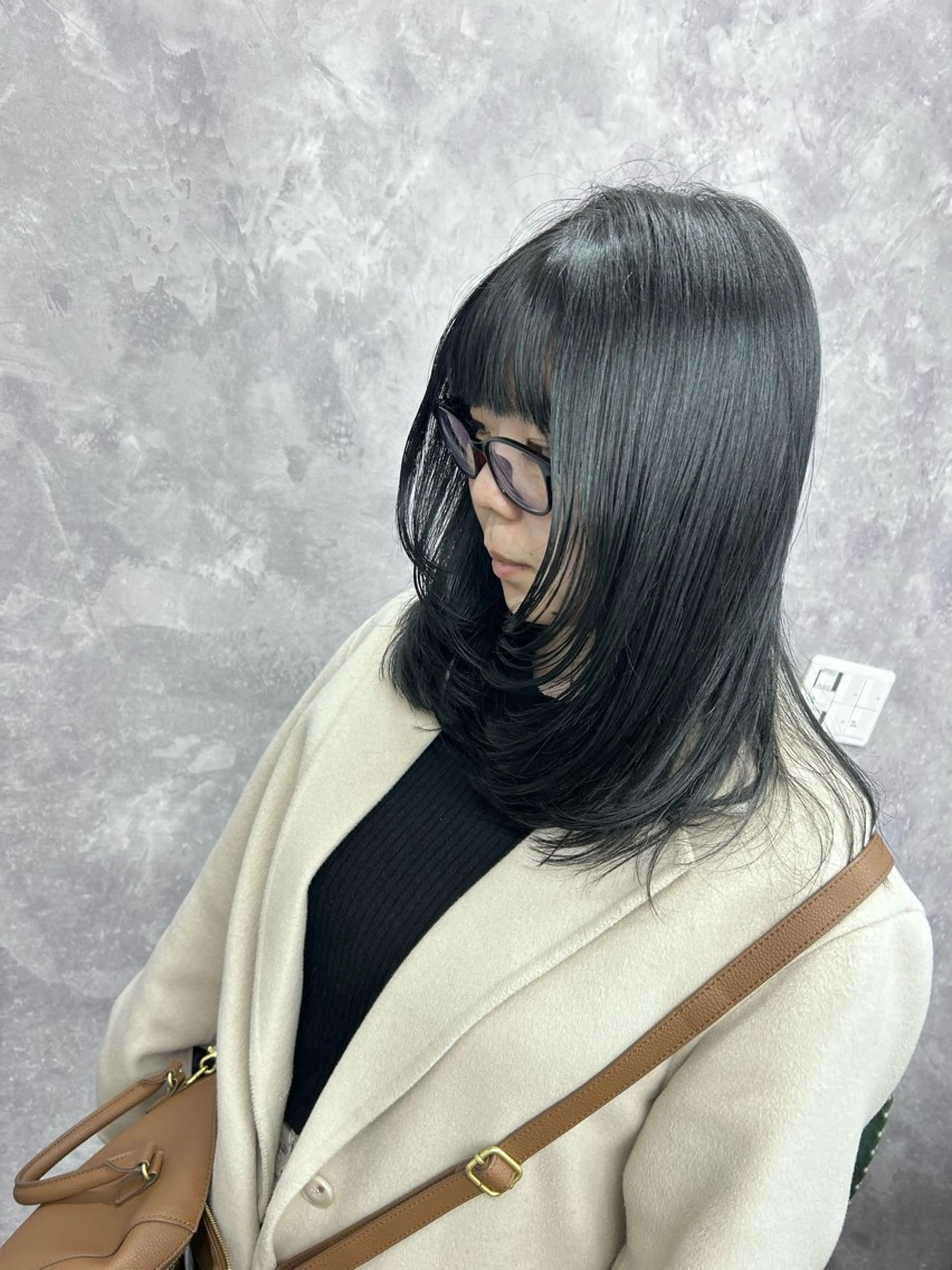 セミロング レイヤーカット カット ヘアカラー AN'TIA小作所属・AN'TIA小作代表 ⭐︎kazuma⭐︎のヘアスタイル