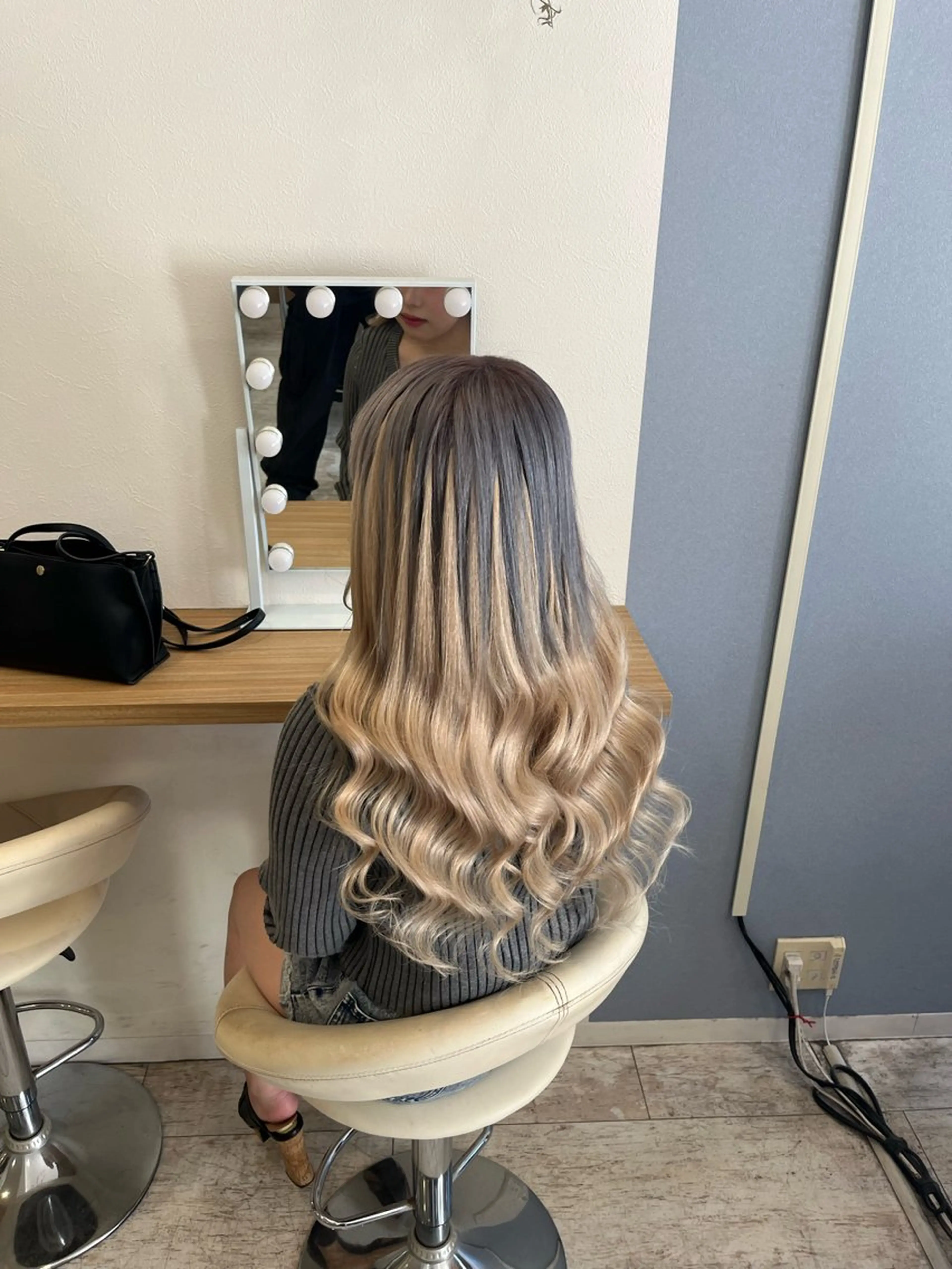 ロング エクステ 髪質改善 エクステ マテリアル 中央駅店のヘアスタイル