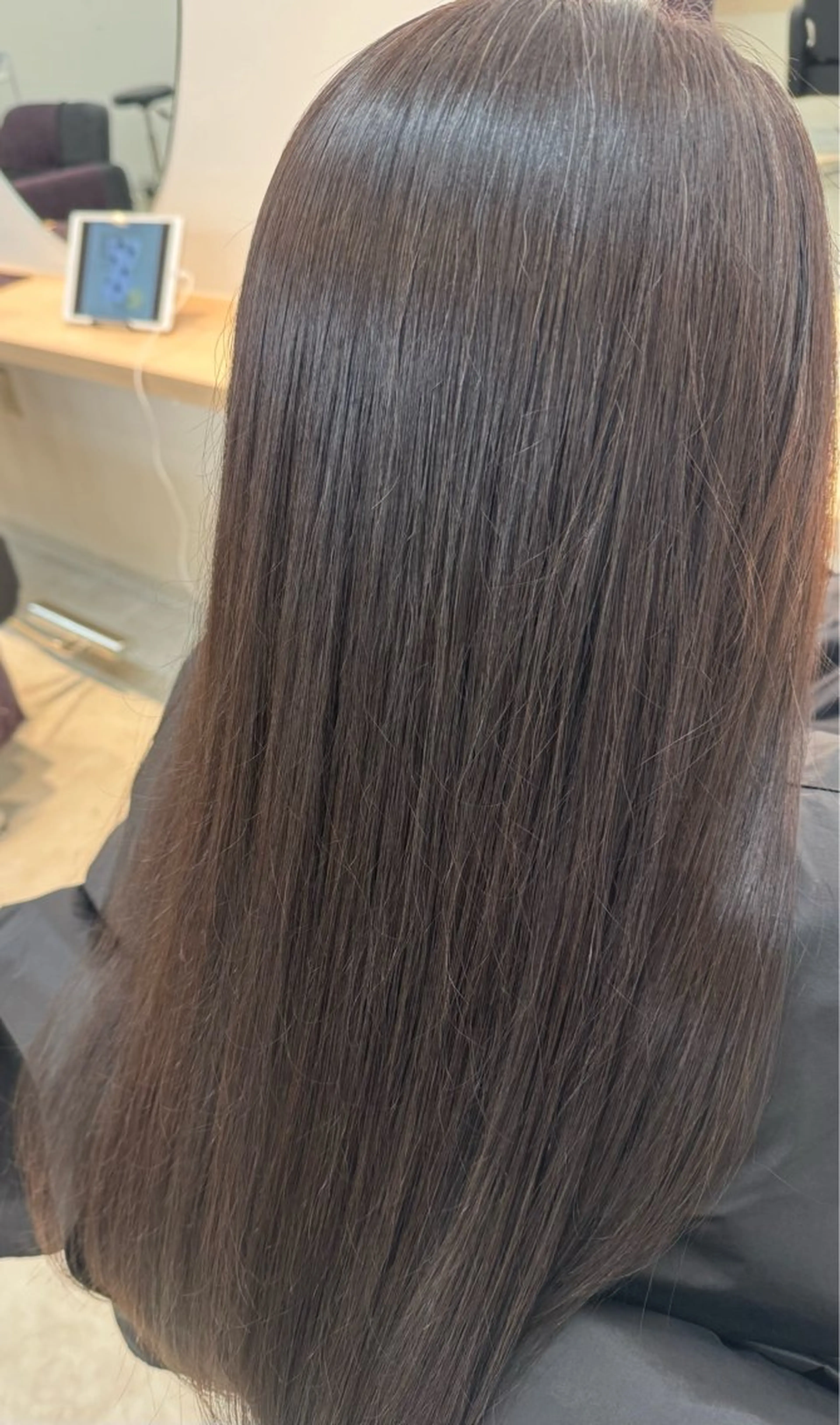 カラー 透明感カラー グレージュ soso.所属・上原 ティファニーのヘアスタイル