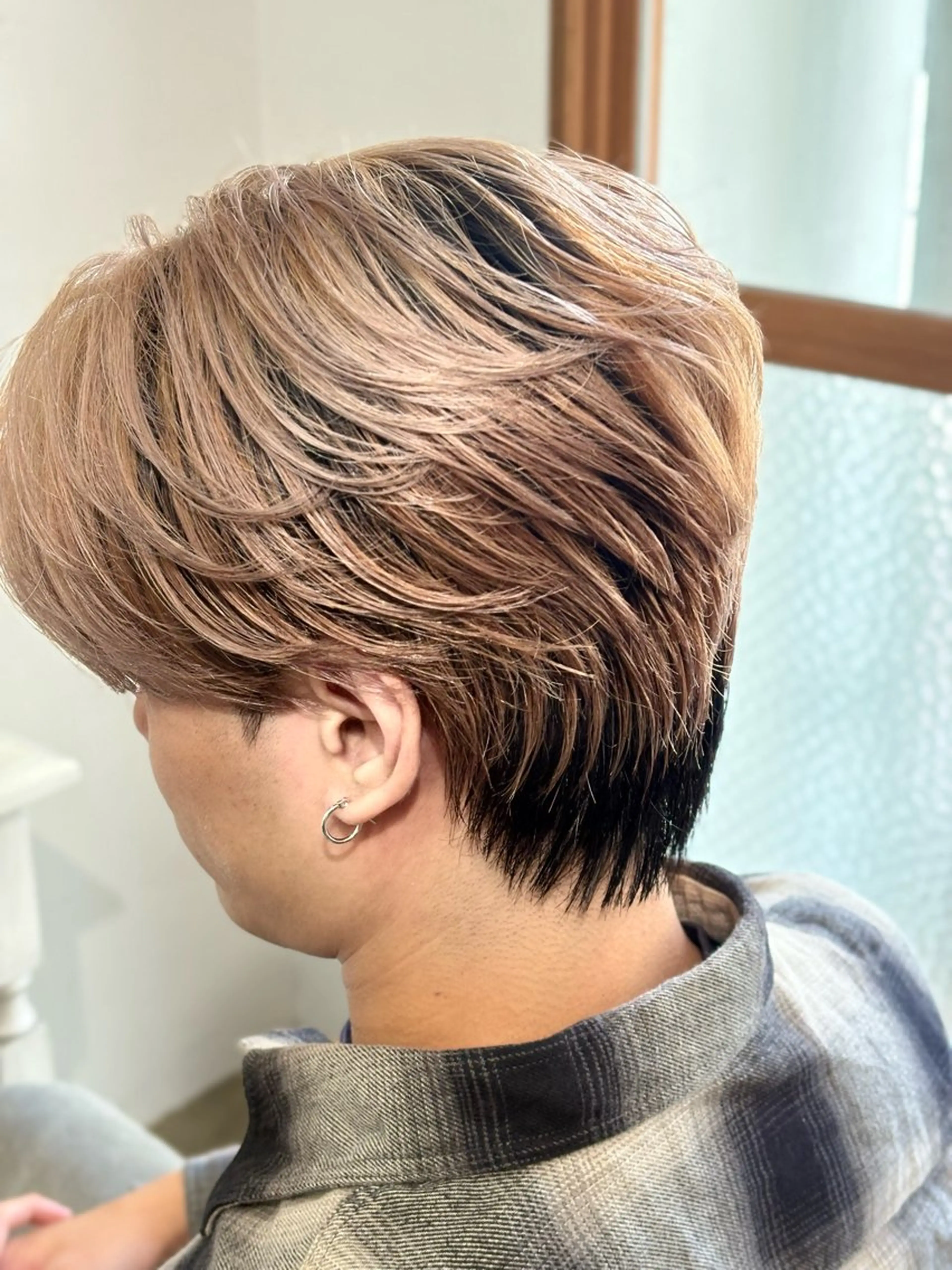 カラー メンズ メンズバレイヤージュ バレイヤージュ ヘアカラー Snalyメンズ特化 スエハラのヘアスタイル