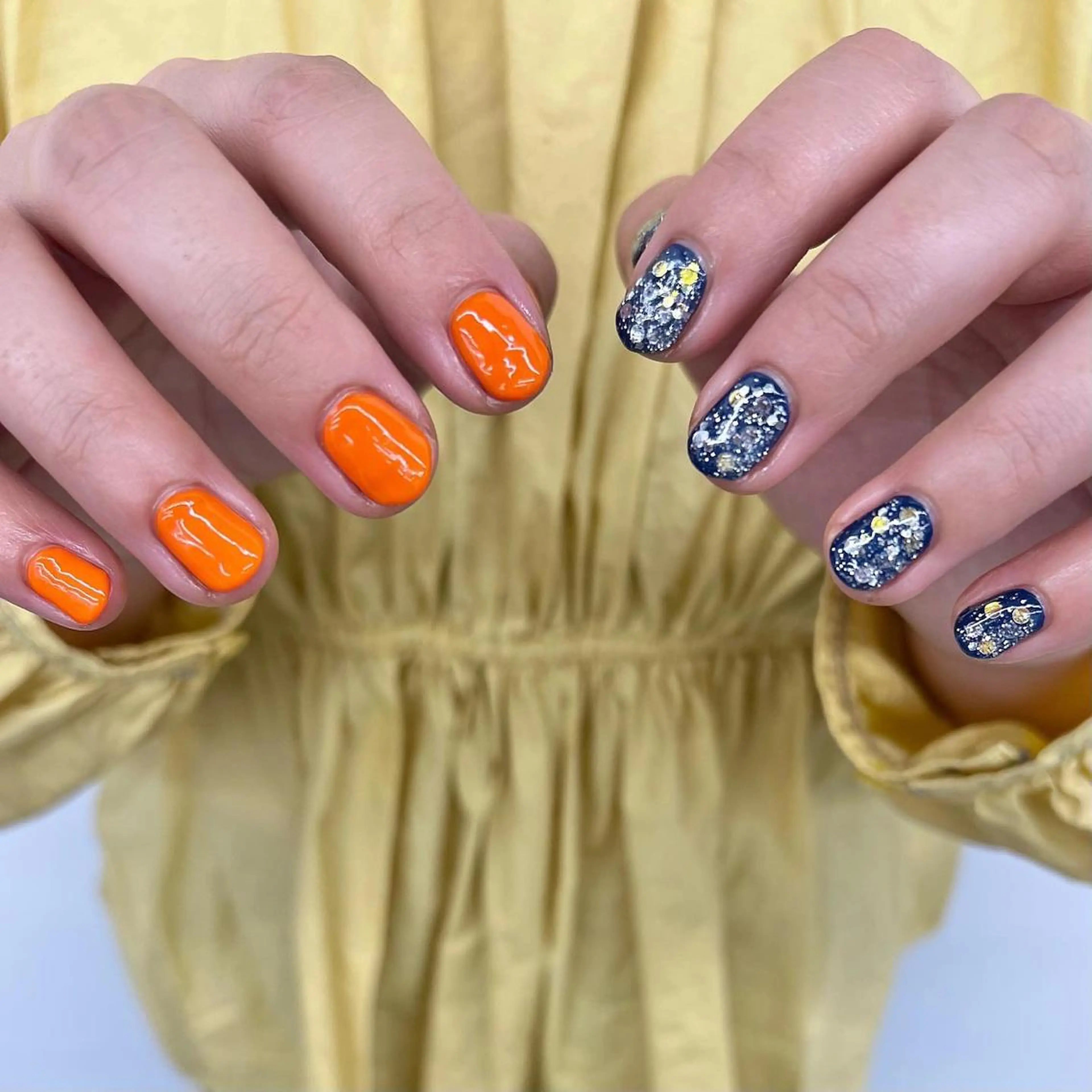 ネイル ラメ(グリッター) ハンドネイル Nico所属・Nico🌛 Karenのネイルデザイン