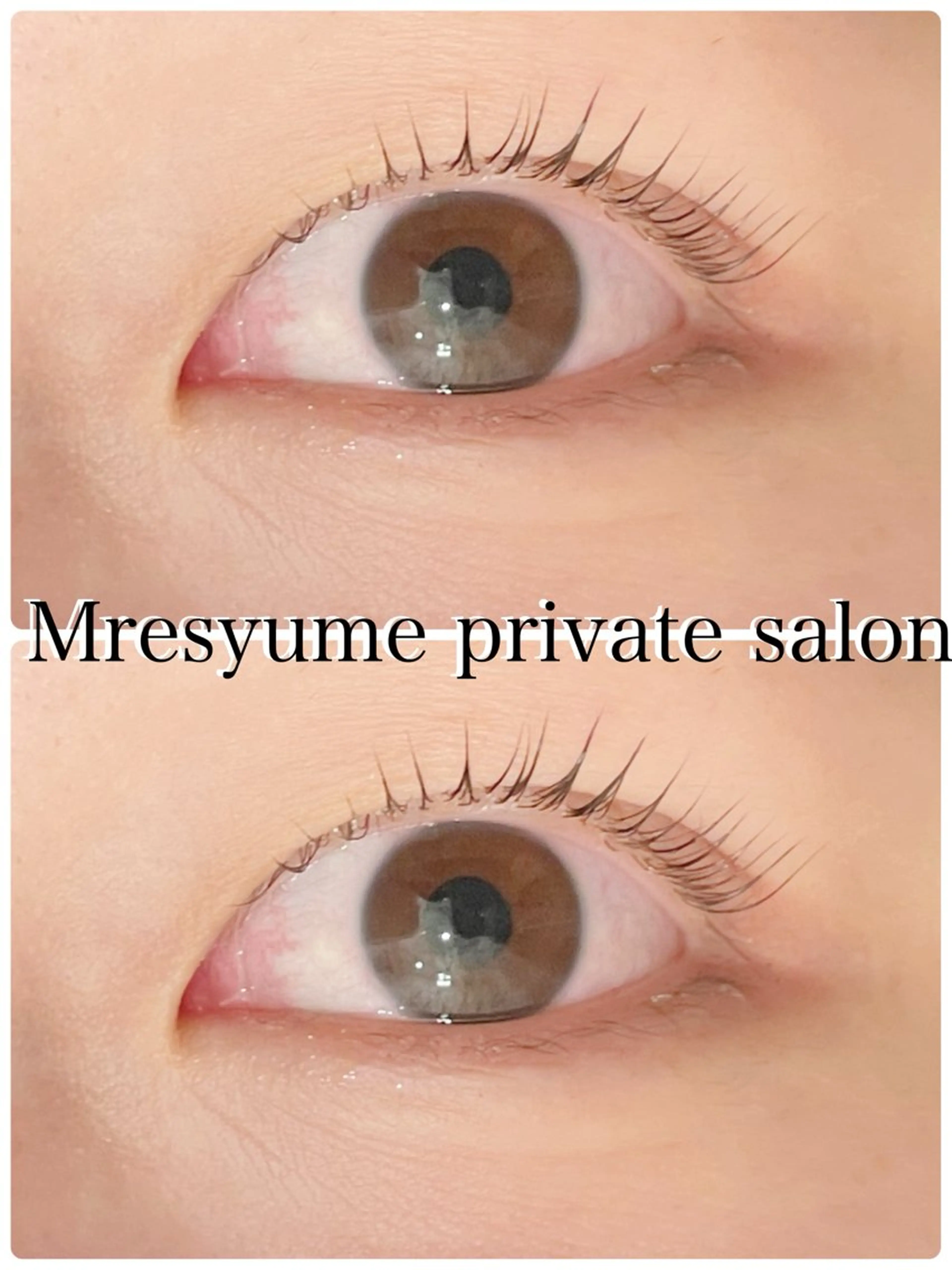 マツエク・マツパ マツパ Mresyume MAYUのマツエク・マツパデザイン