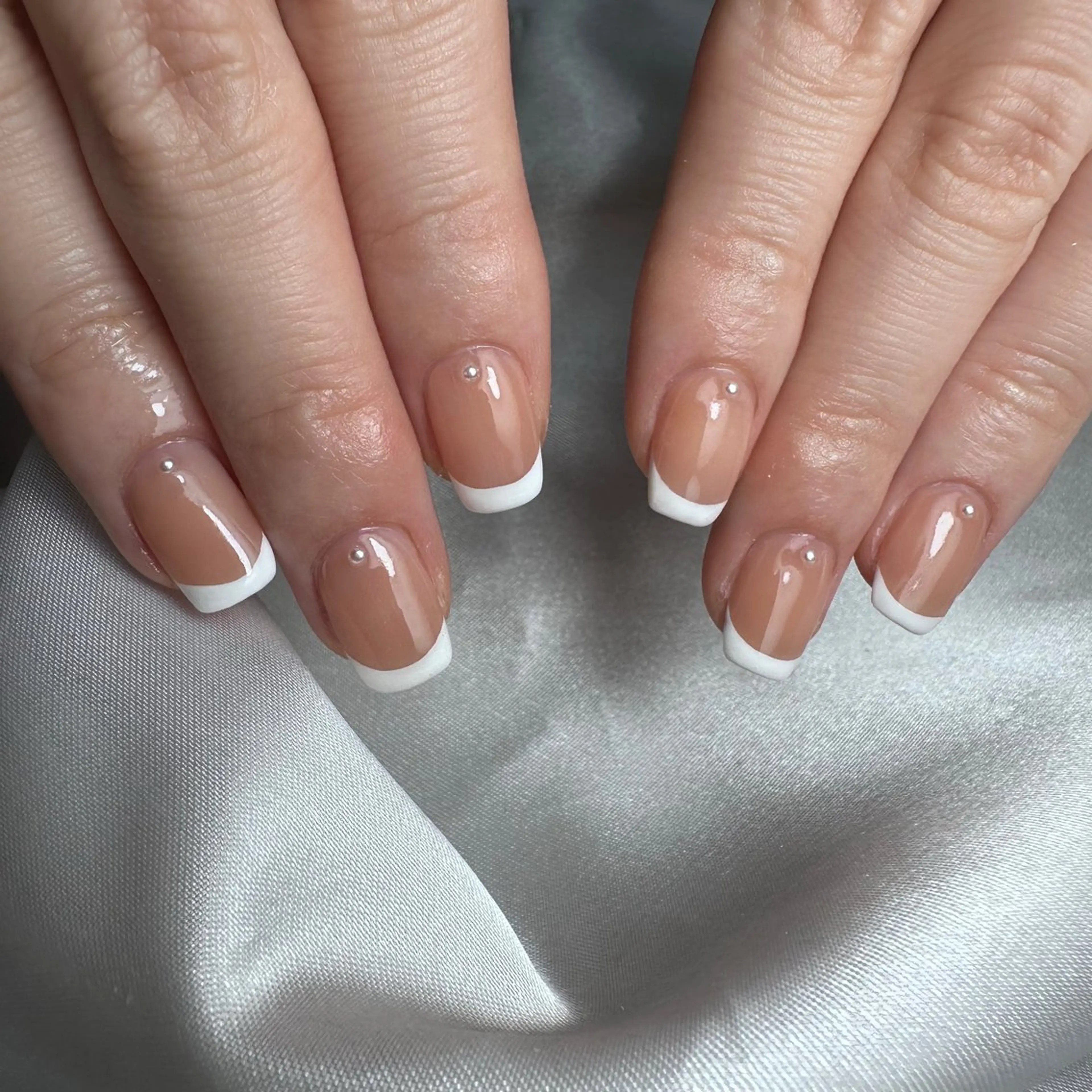 ネイル フレンチネイル nail salon 凪のネイルデザイン