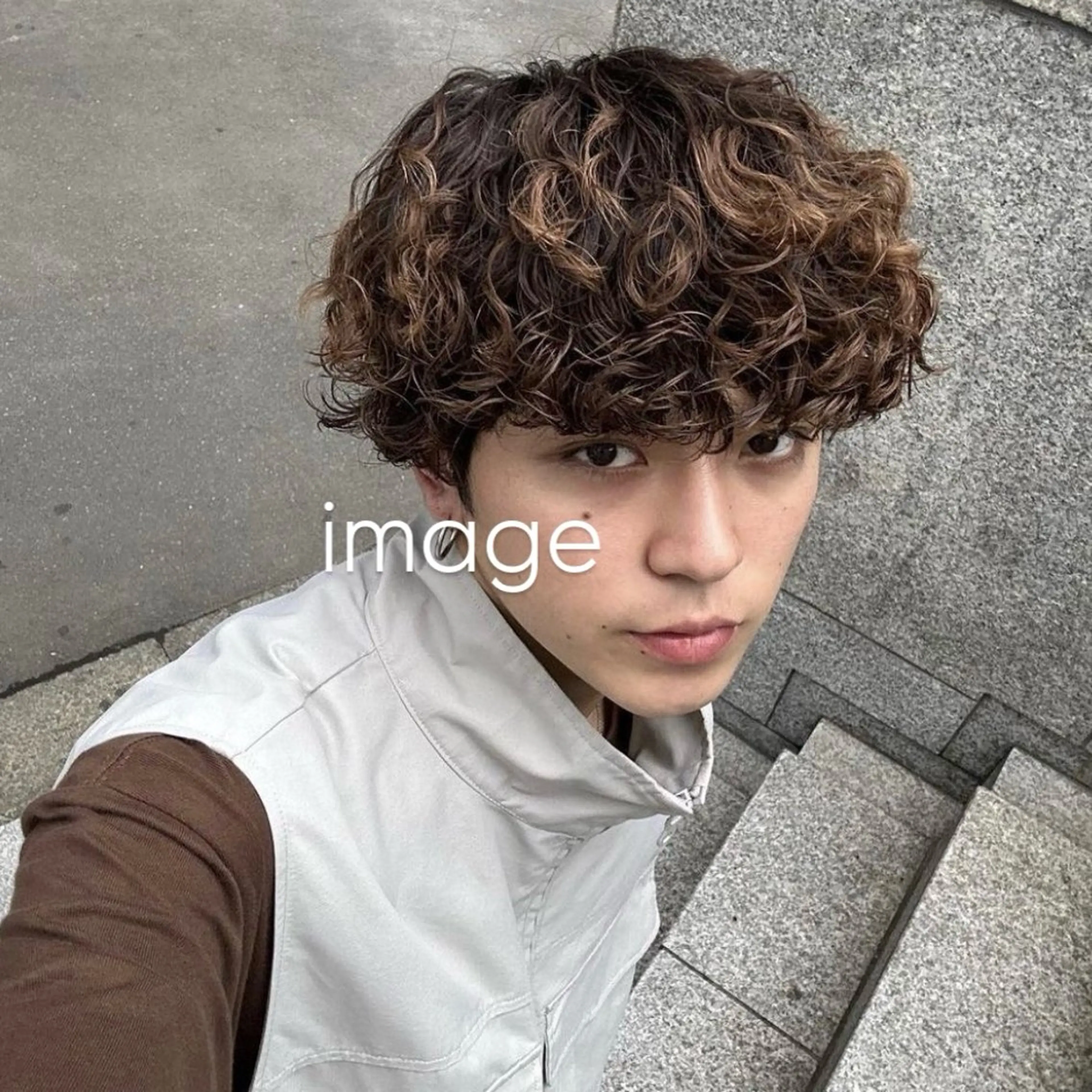 パーマ メンズ パーマ モテhair♡.* マツエク/さくら🍨のマツエク・マツパデザイン