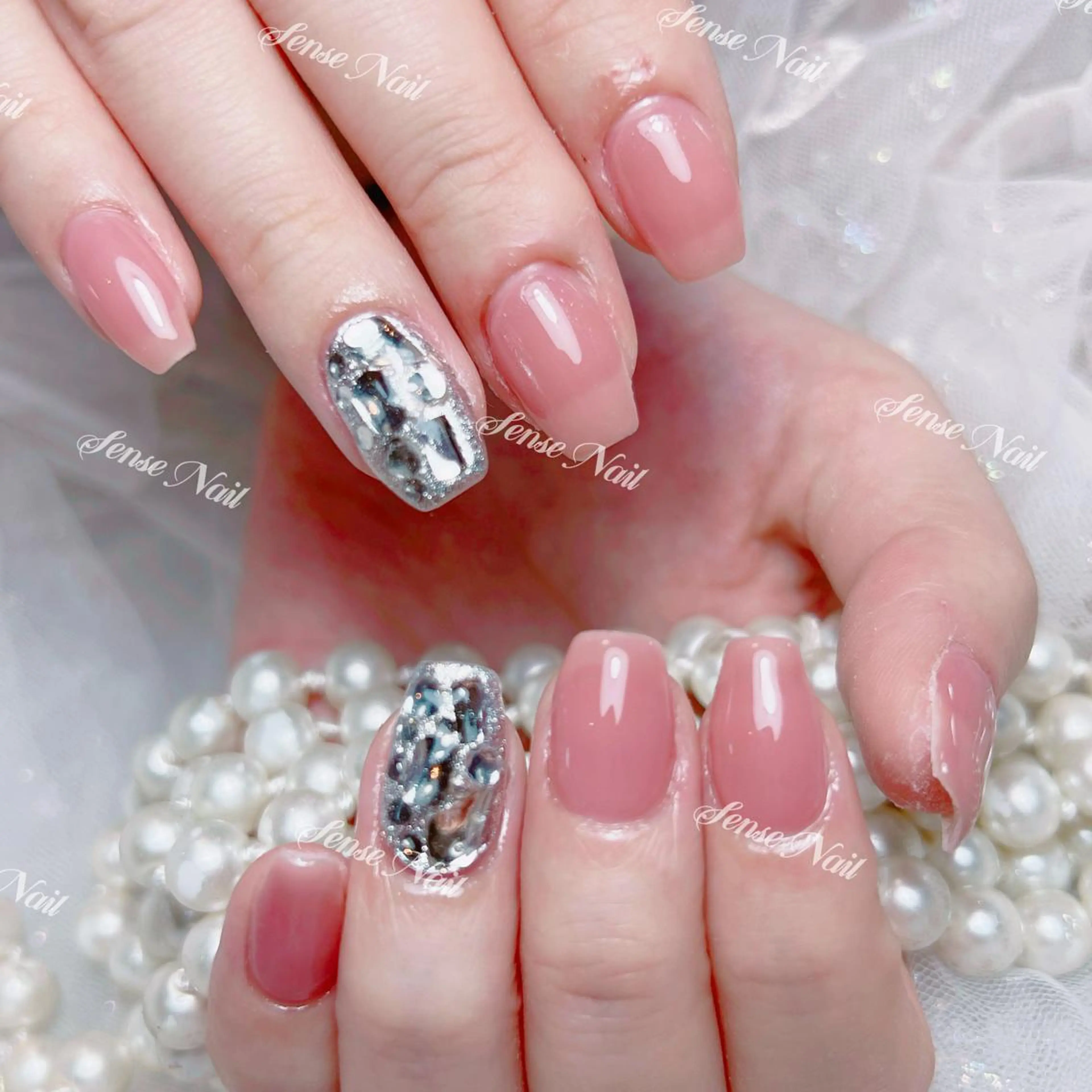 ネイル ハンドネイル Bunny 🐰のネイルデザイン