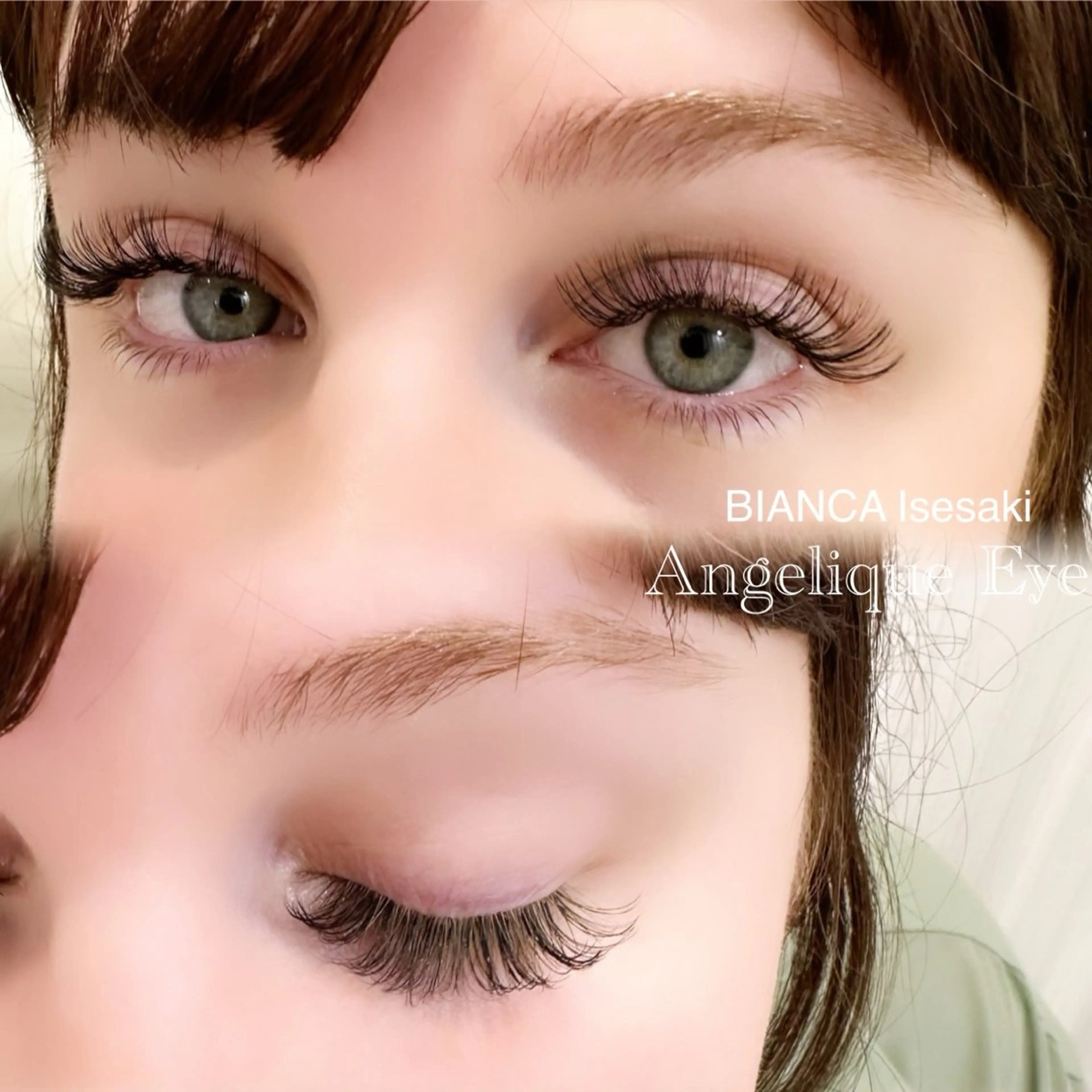 マツエク・マツパ 目尻長め マツエク 藤澤 麻梨奈のマツエク・マツパデザイン