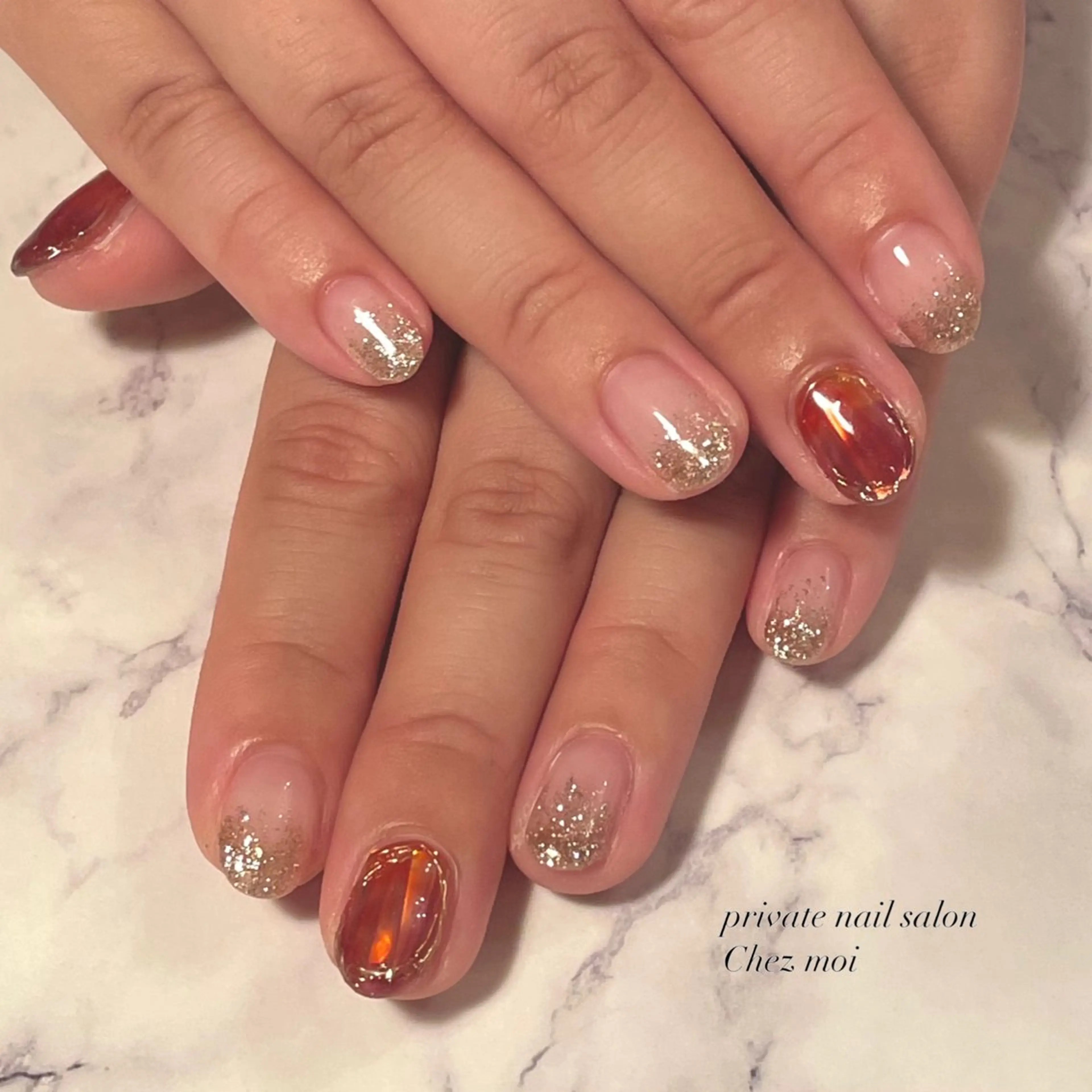 ネイル ハロウィン KOMINE TOMOKOのネイルデザイン