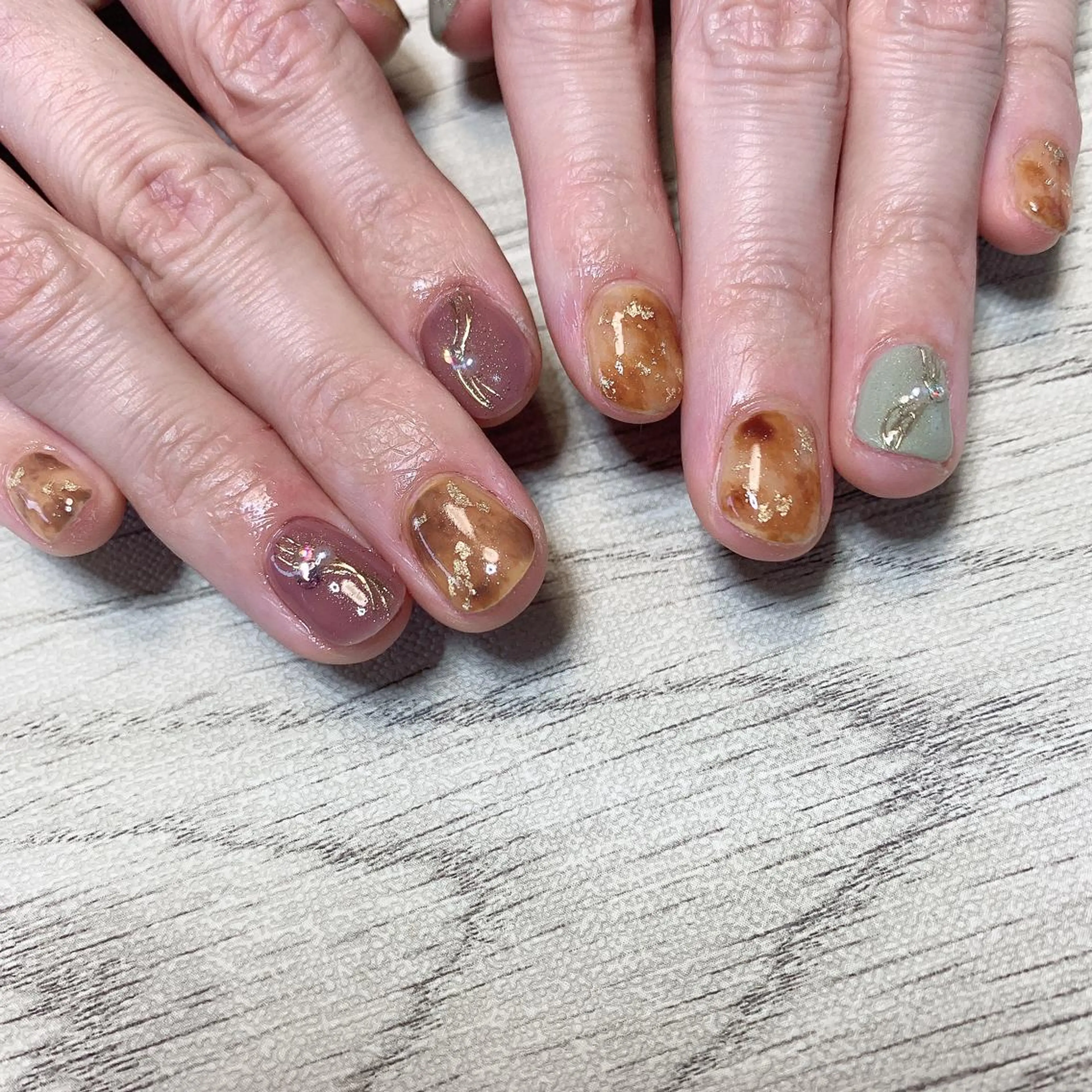 ネイル ハンドネイル フットネイル Adite nailのネイルデザイン