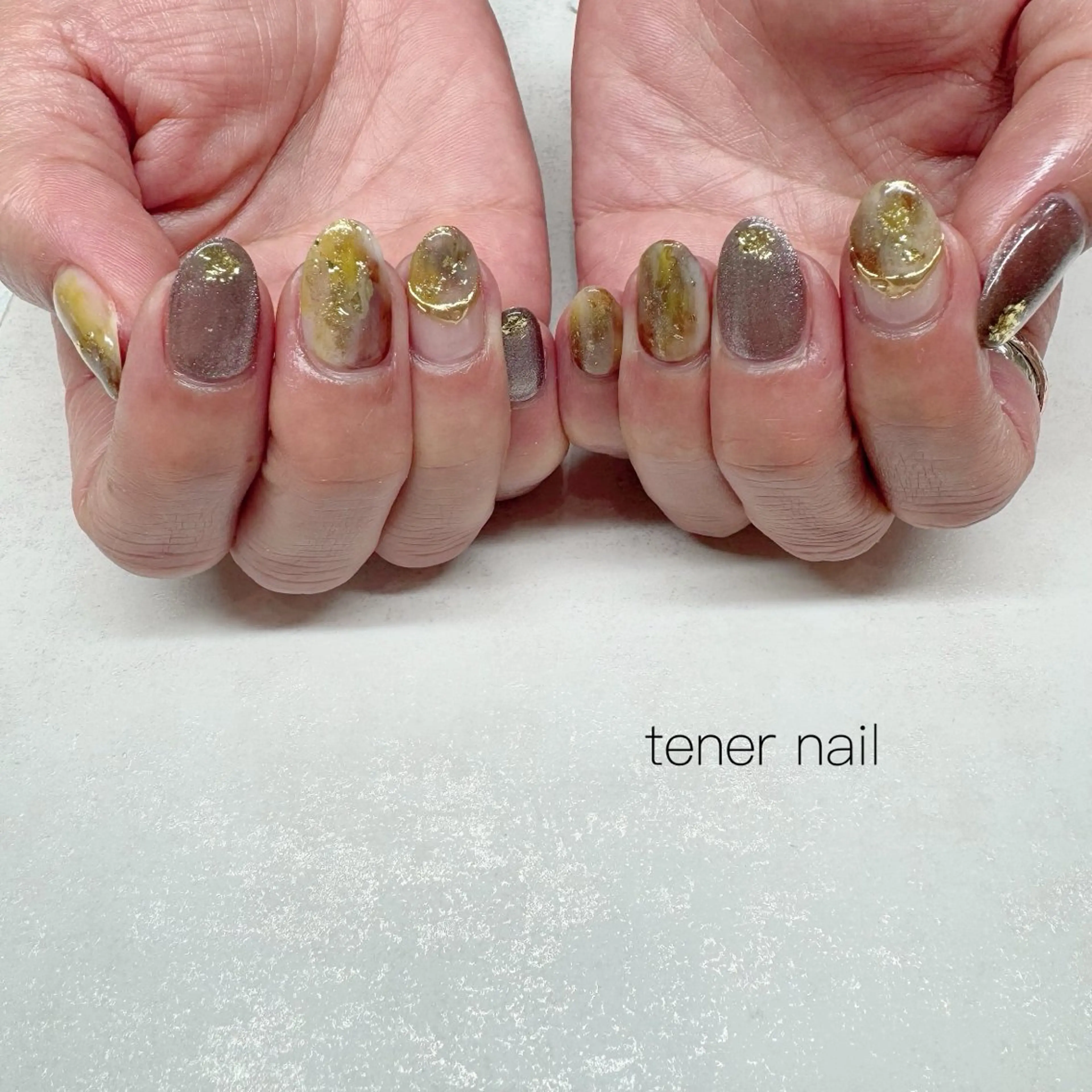 ネイル ニュアンスネイル ハンドネイル tener  nail  テネルネイル所属・テネルネイル tener nailのネイルデザイン
