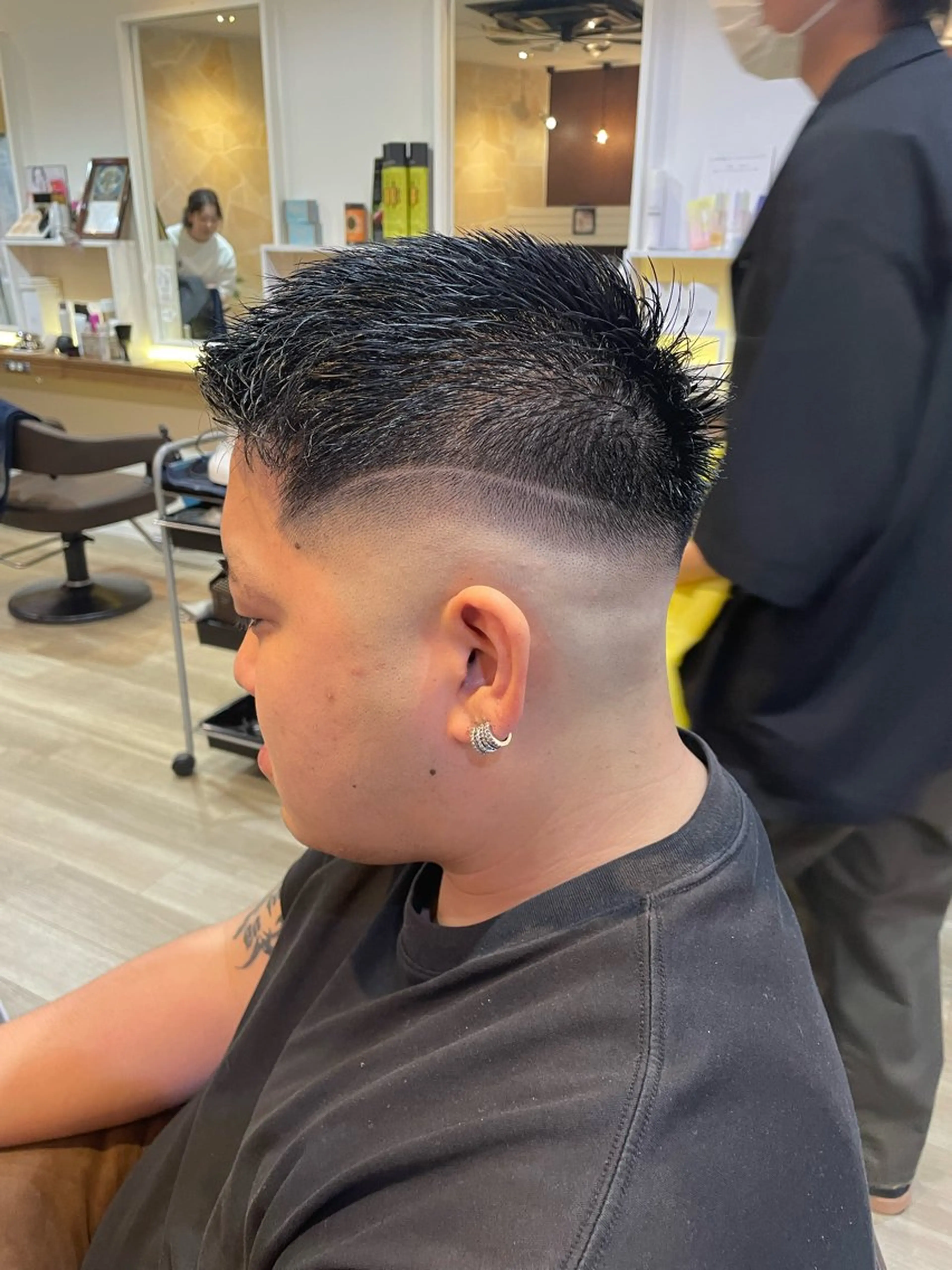 ショート メンズ フェードカット けいせい/横浜/ カラー、パーマ、縮毛のヘアスタイル