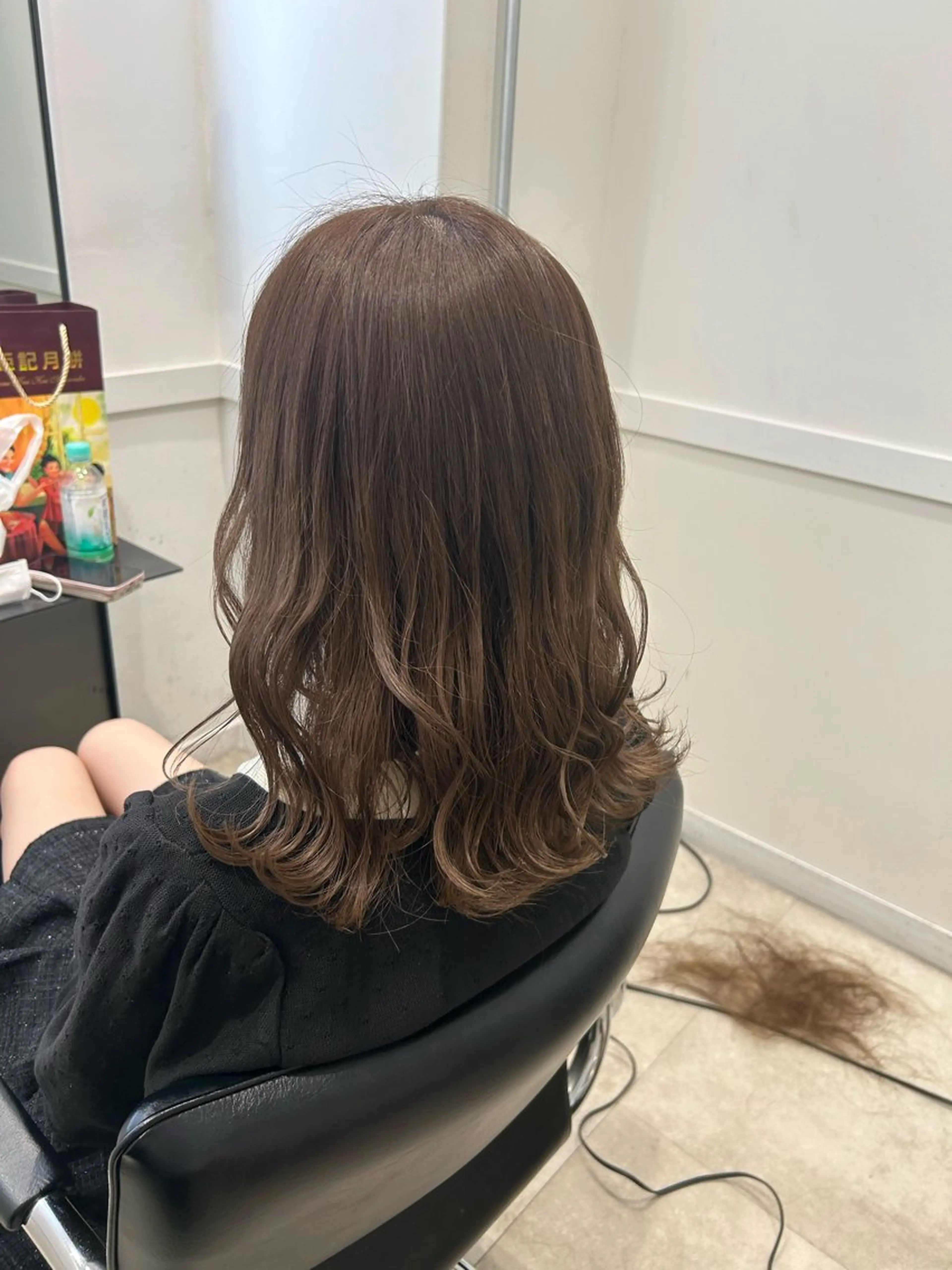 セミロング カラー GO TODAY SHAiRE SALON所属・🌼透け感カラー 🌼Rinaのヘアスタイル