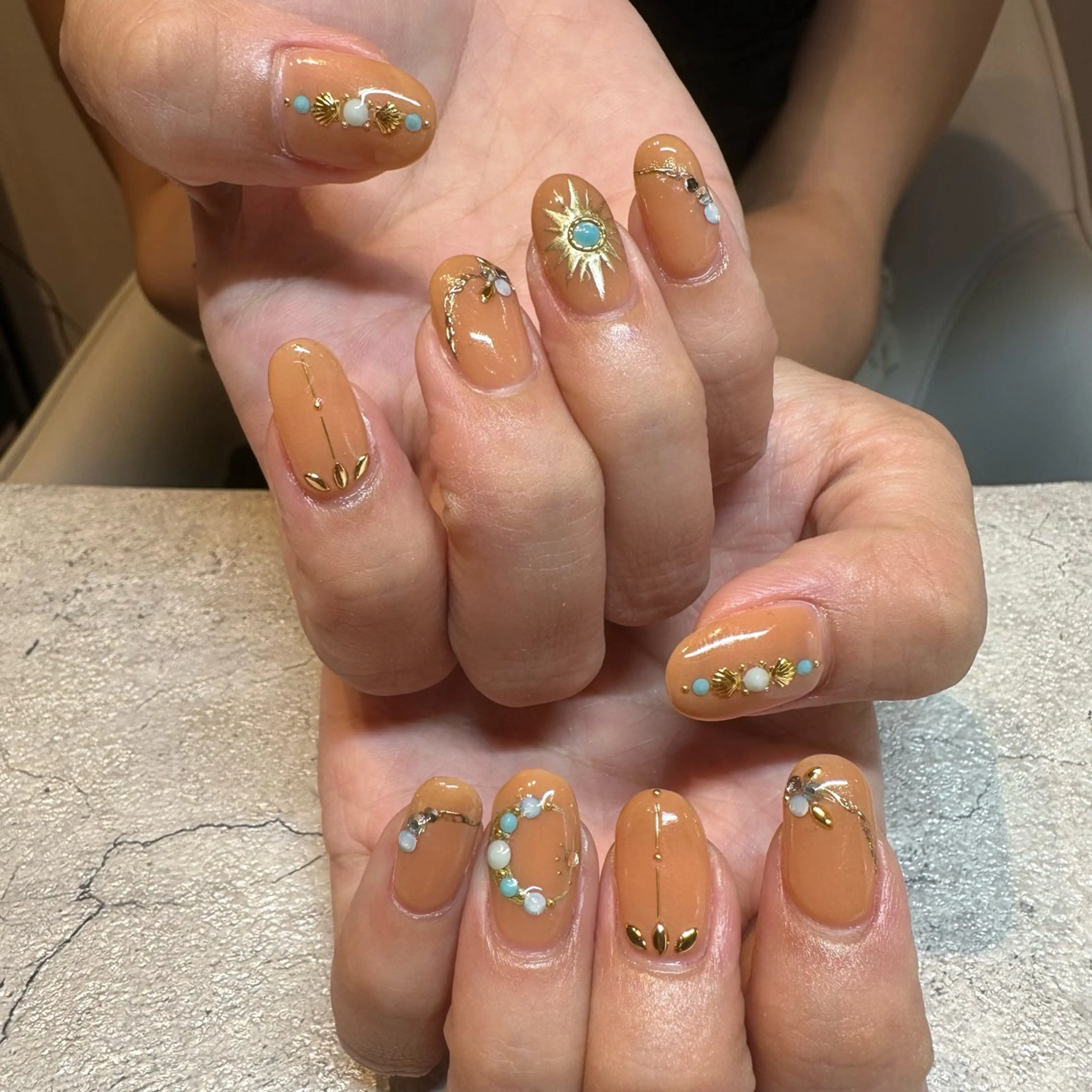 ネイル ハンドネイル Tocowaka マエダのネイルデザイン