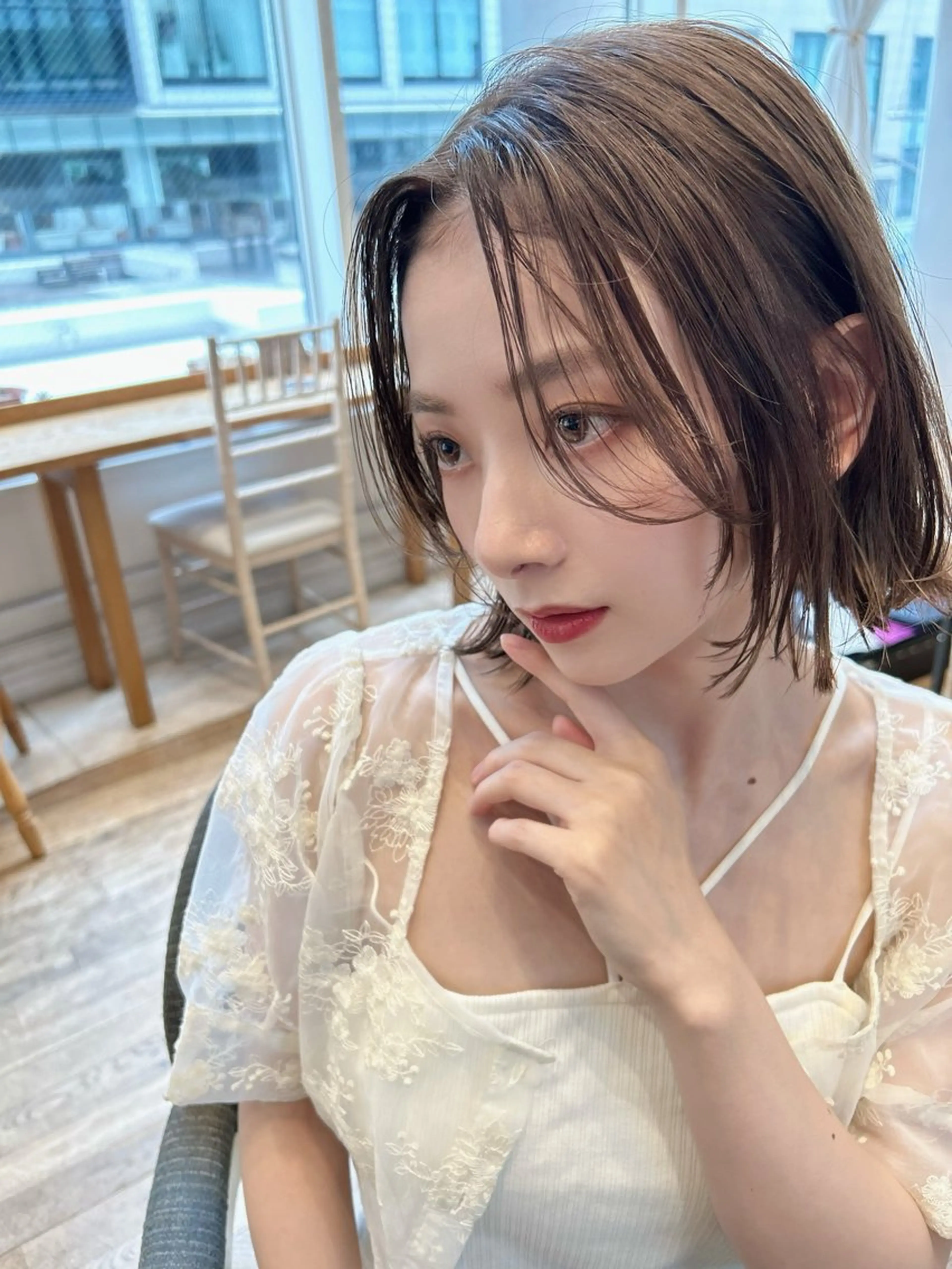 ショート 解田彩奈/ stylistのヘアスタイル