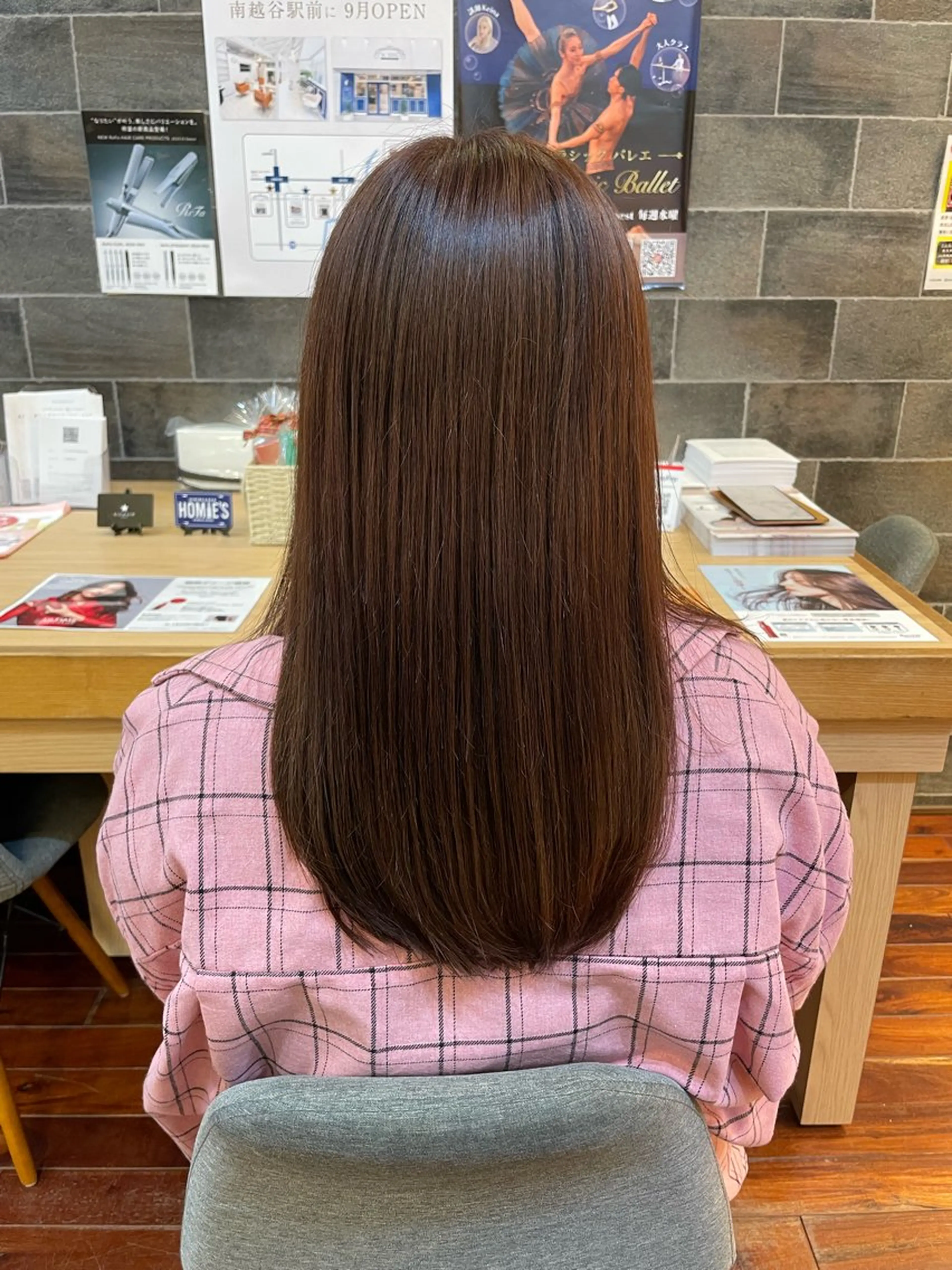 セミロング カラー カット ヘアカラー 逢坂 拓巳のヘアスタイル