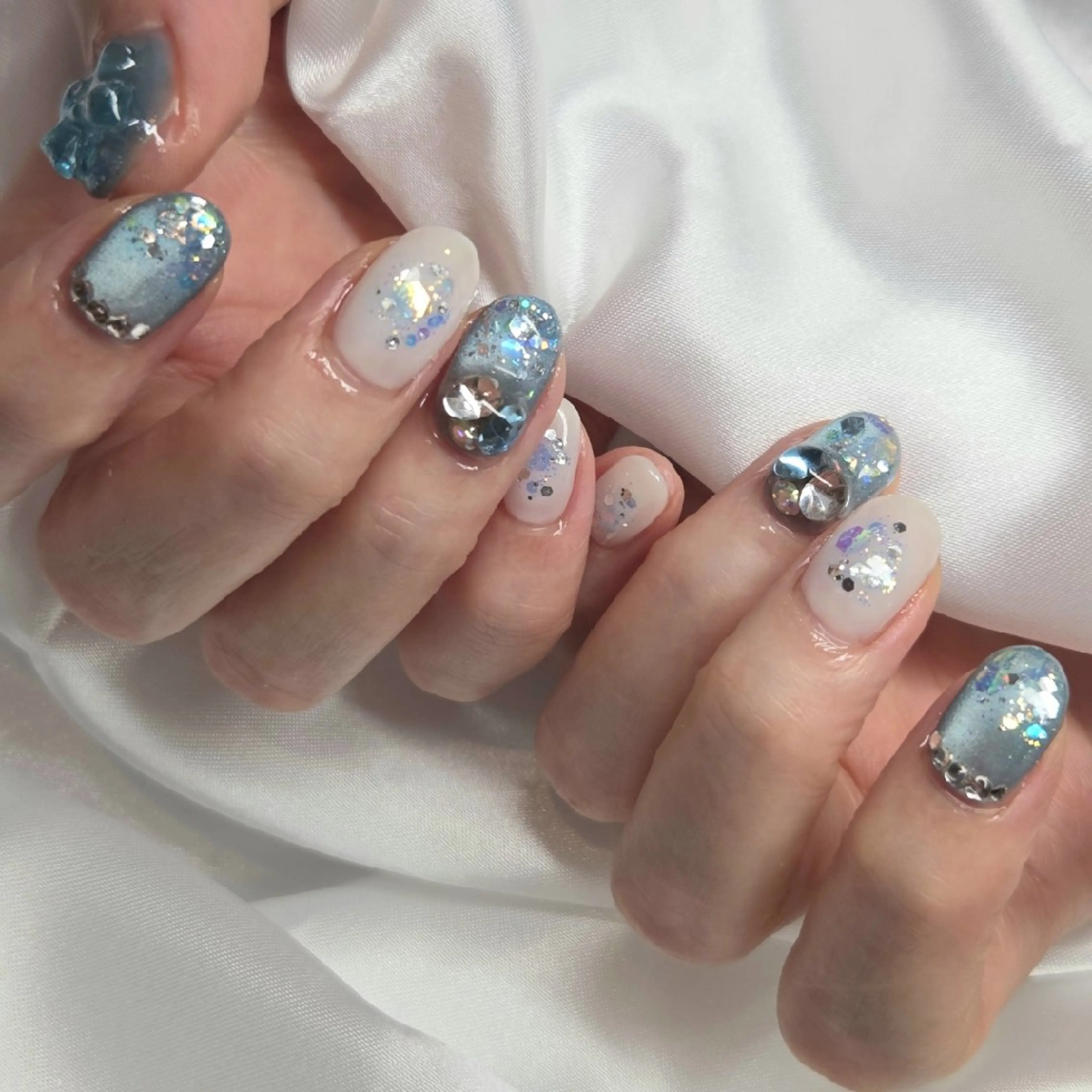 ネイル ハンドネイル ハンドケア nailsalon ranのネイルデザイン