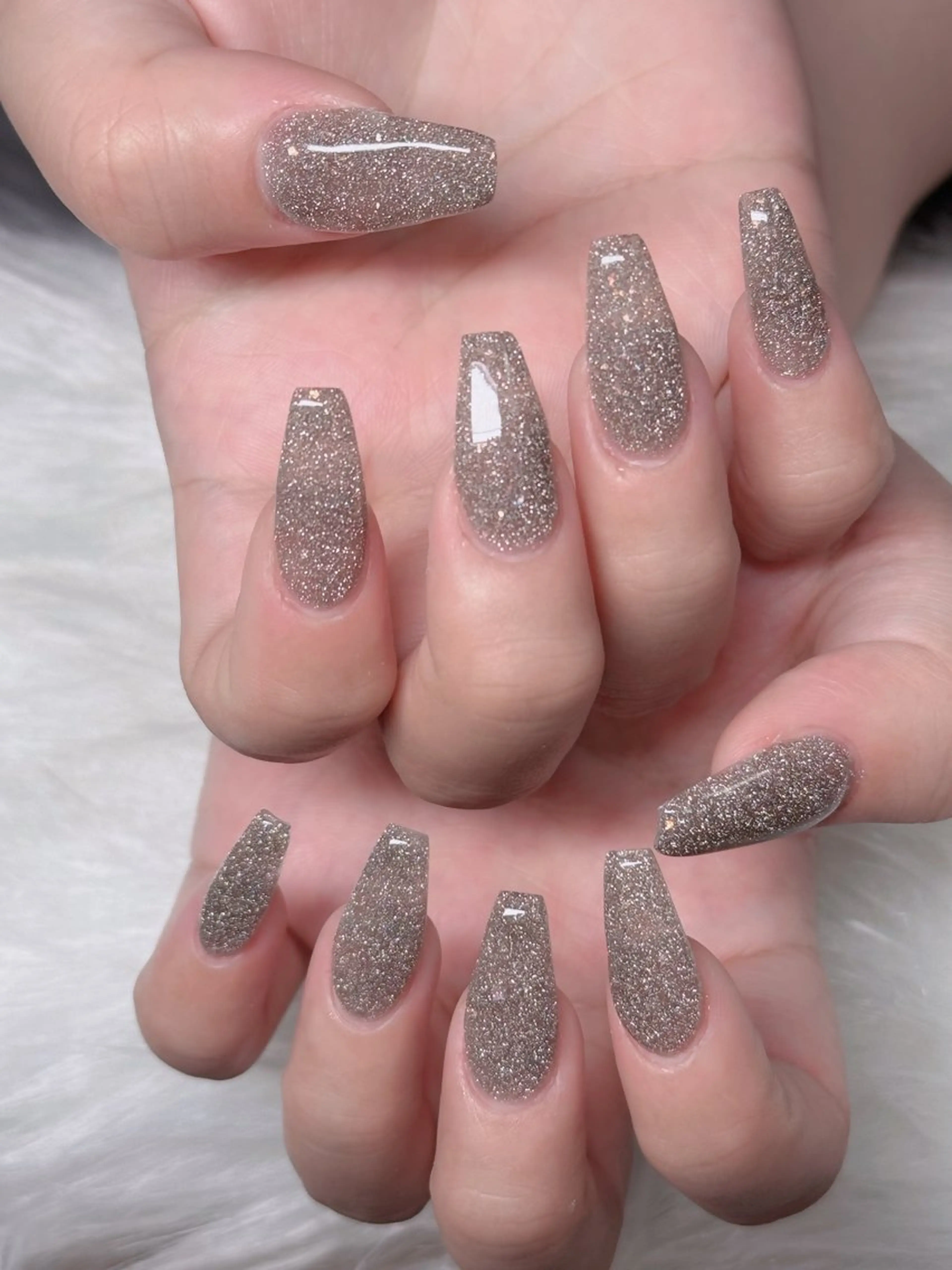 ネイル オーロラネイル フレンチネイル ジェルネイル ハロウィン キラキラネイル H.baby Nail Salonのネイルデザイン