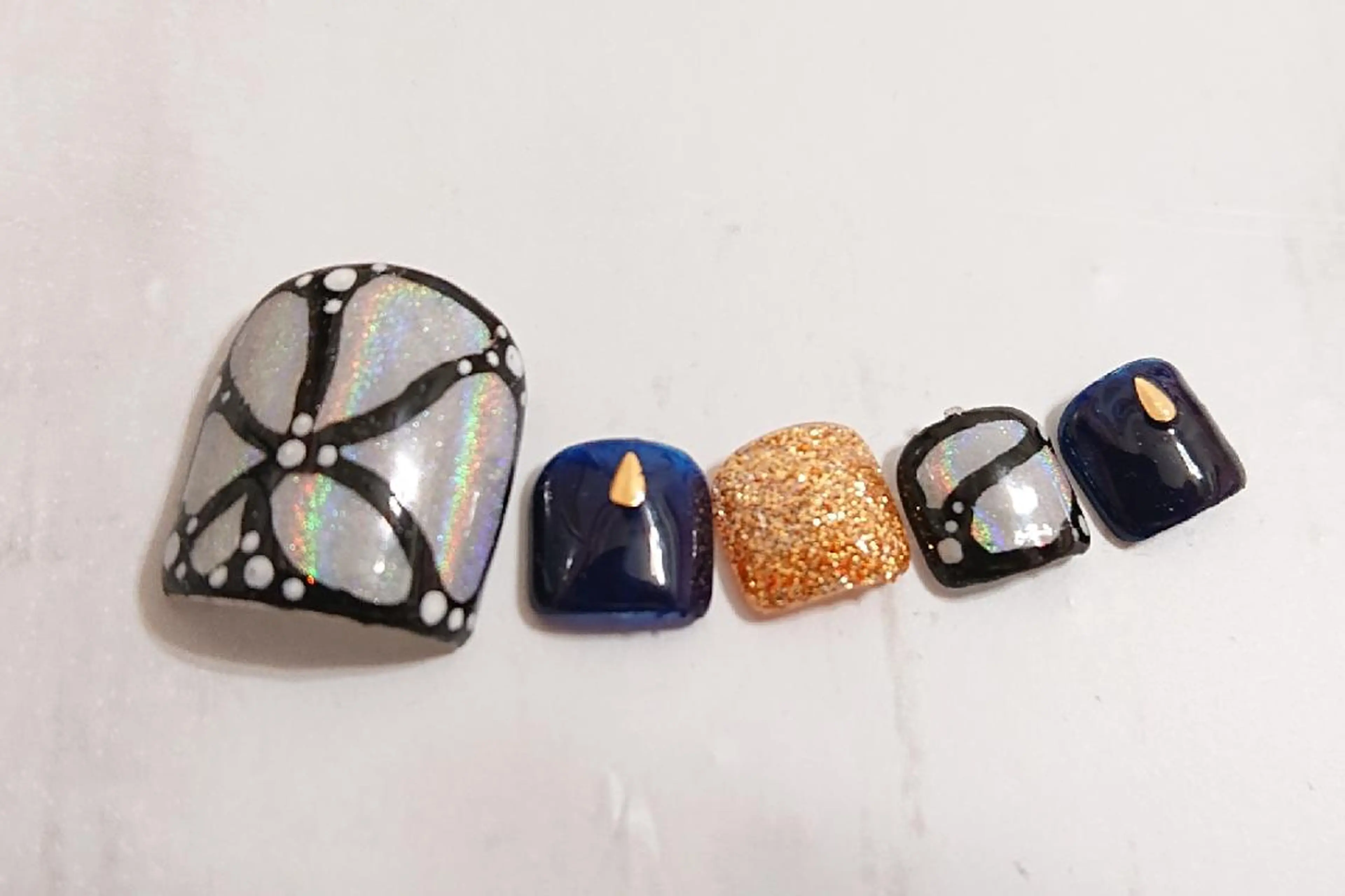 ネイル アートネイル フットネイル ジェルネイル あんきち    のネイルデザイン