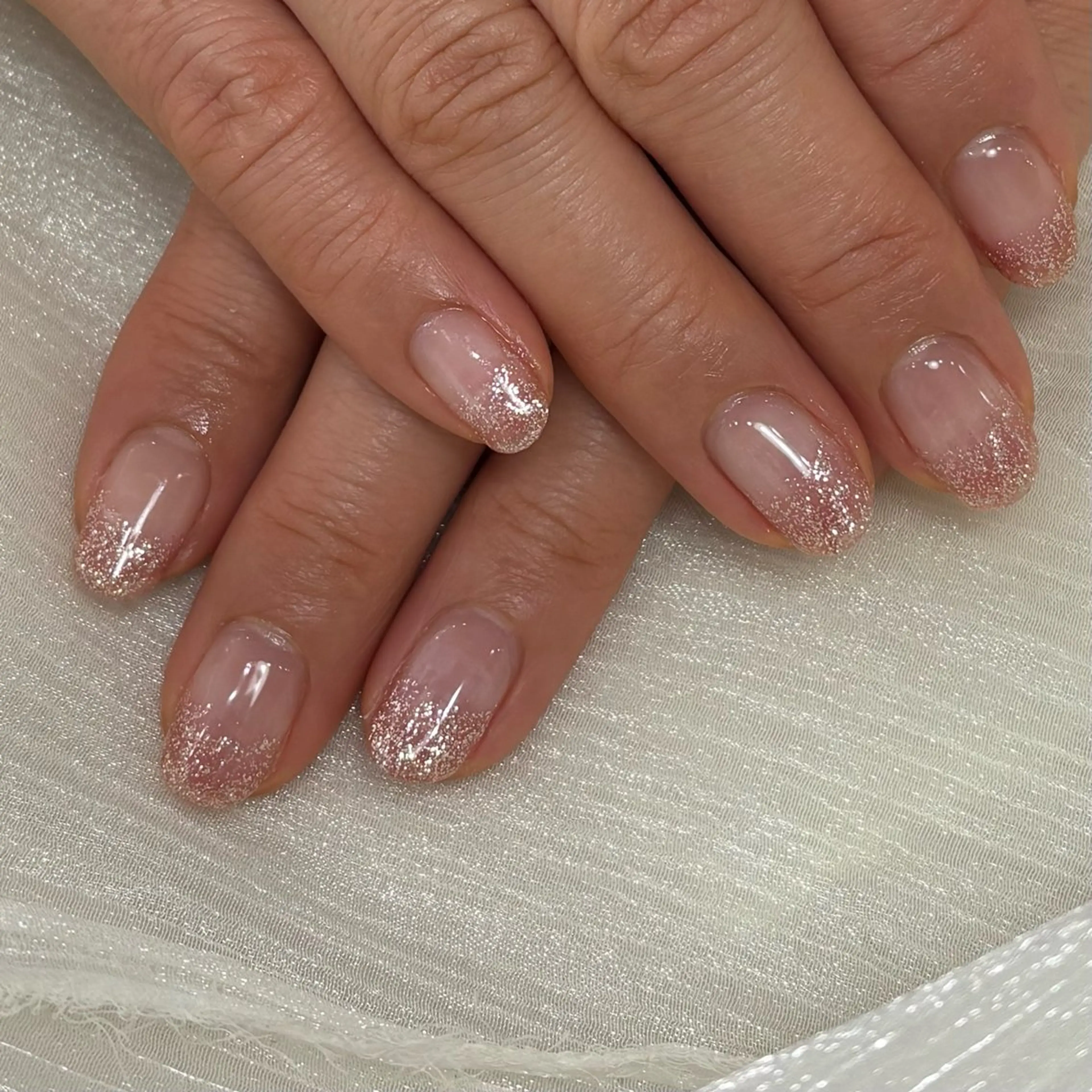 【Jr.ネイリスト】Hand/グラデーション(オフなし)の写真