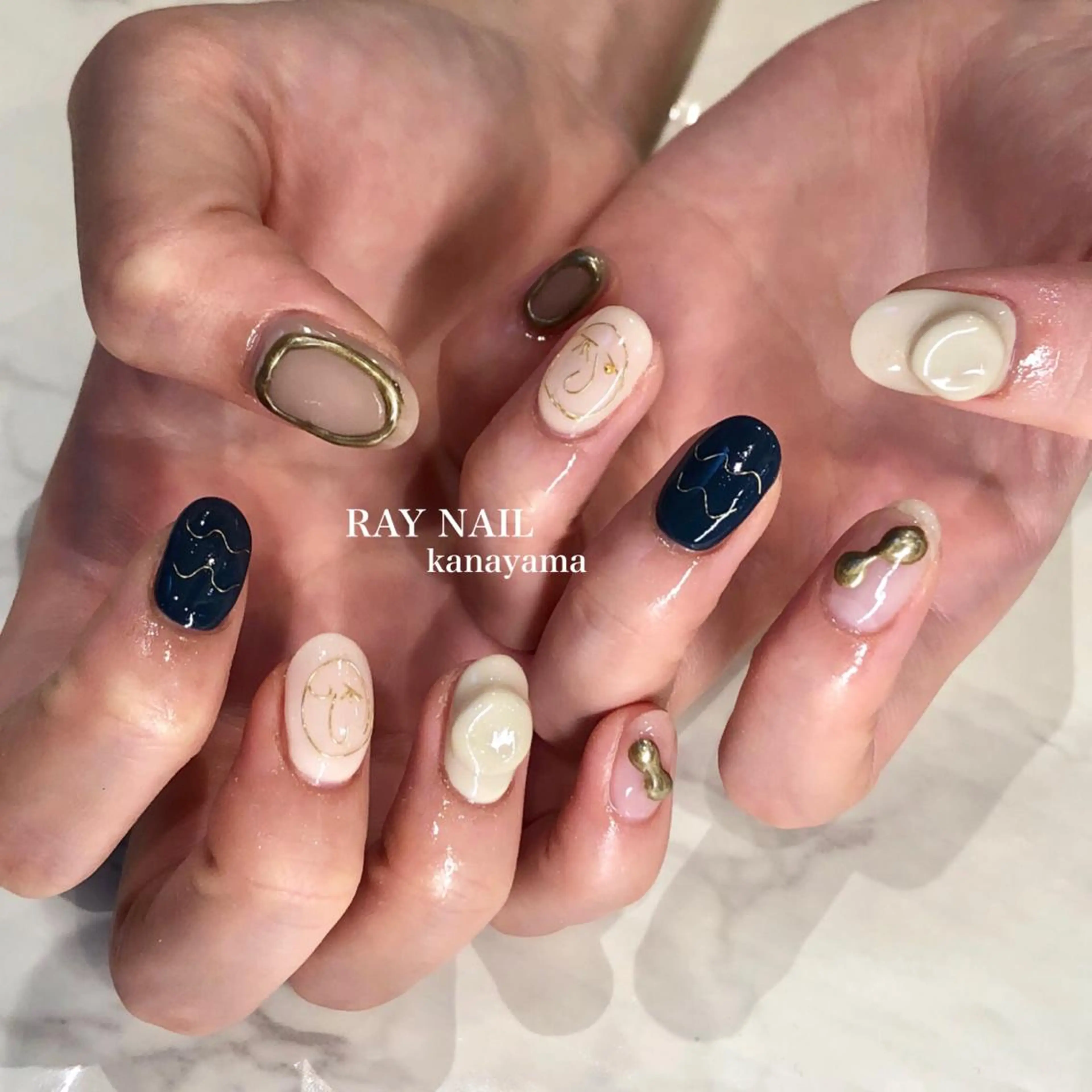 ネイル Arowa 伊田のネイルデザイン